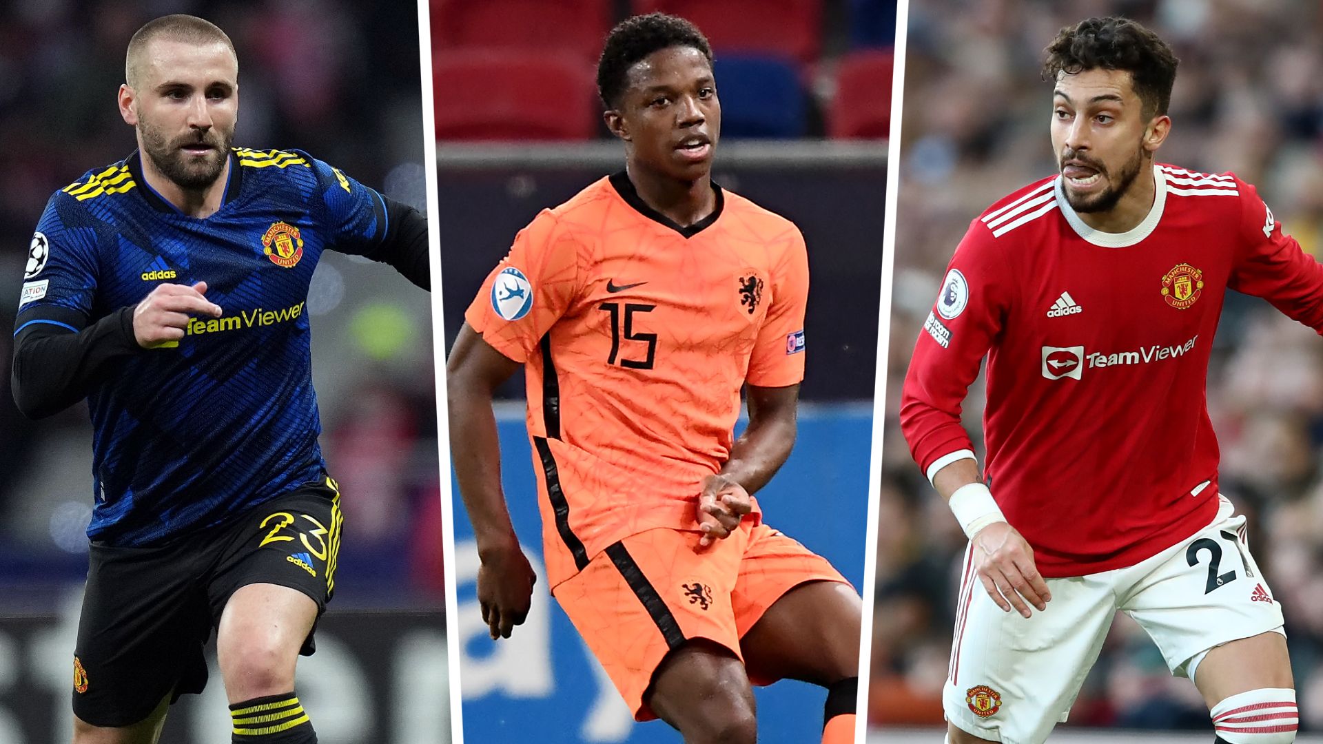 Luke Shaw Tyrell Malacia Alex Telles