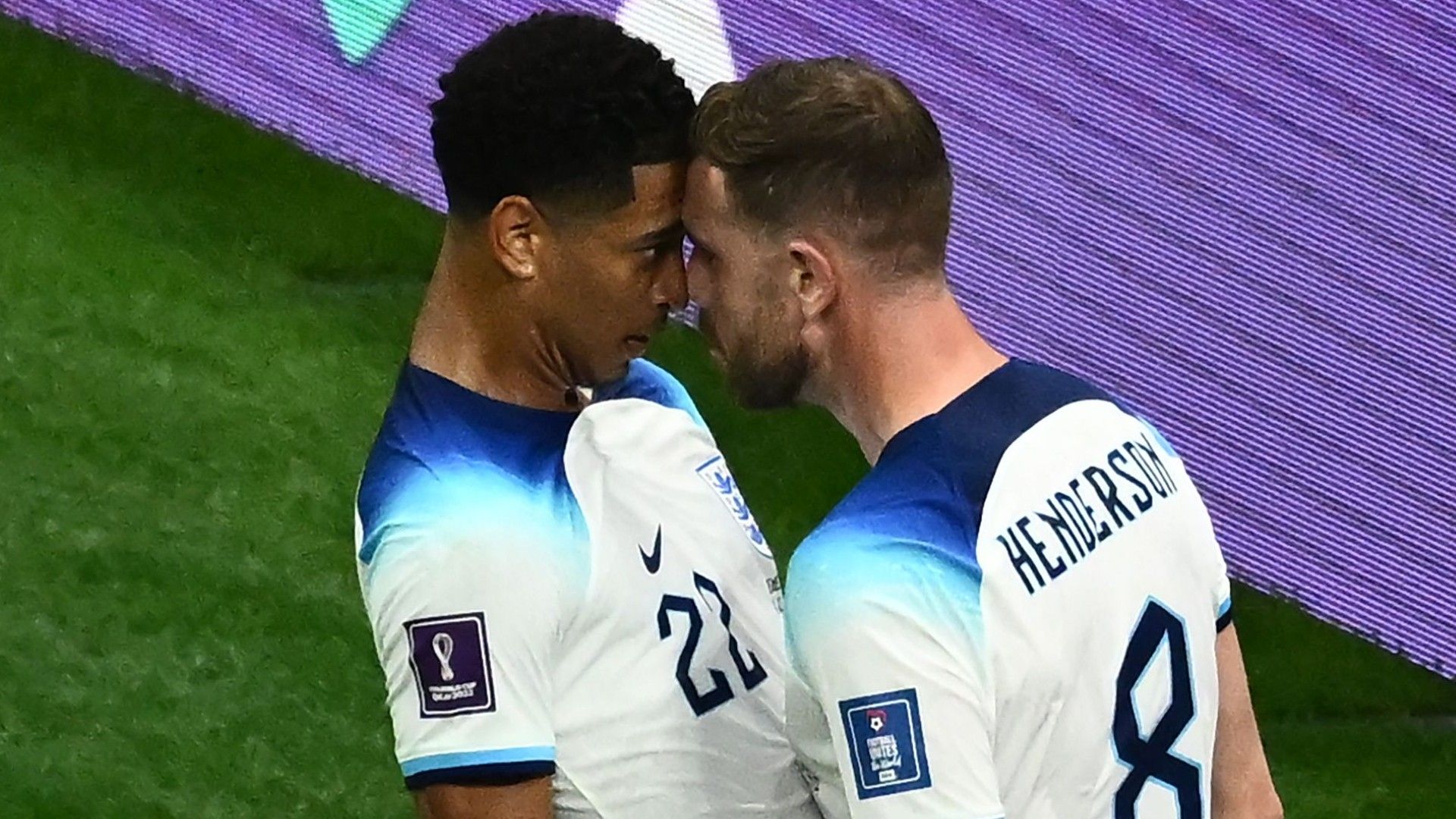Jude Bellingham Jordan Henderson England 2022 World Cup