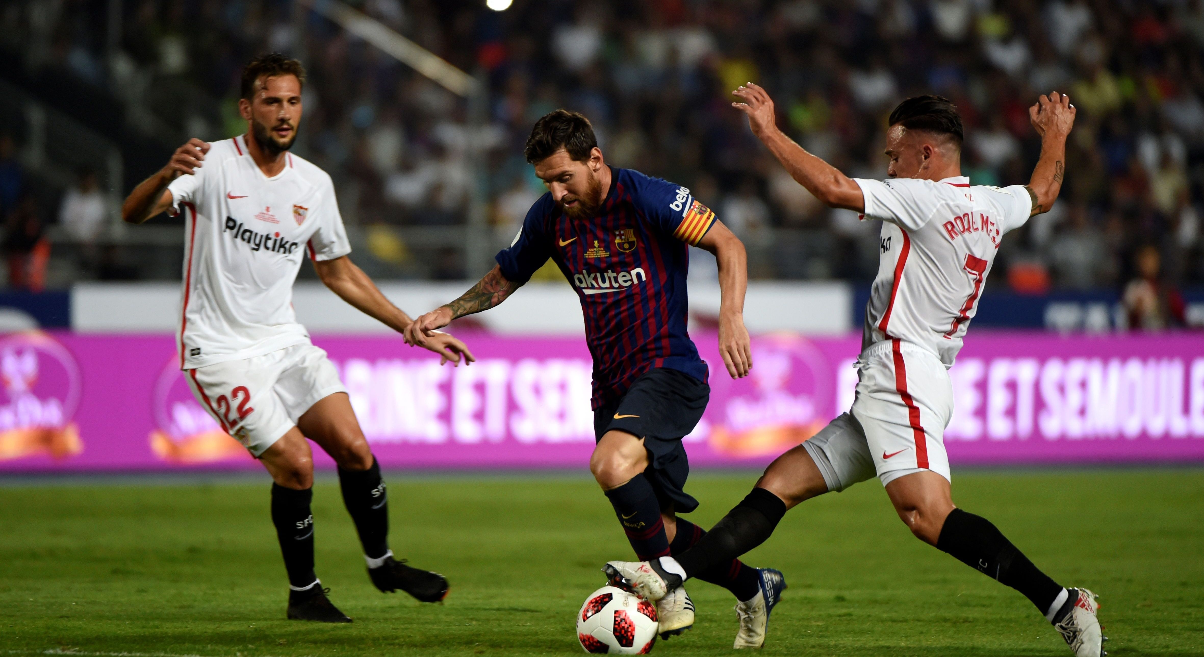 Lionel Messi Barcelona Sevilla