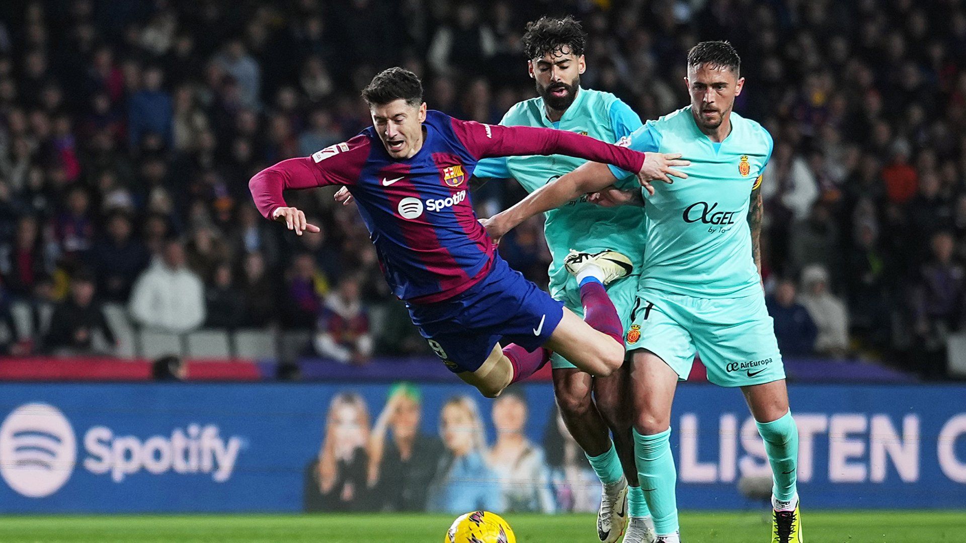 Robert Lewandowski Barcelona Mallorca 2023-24