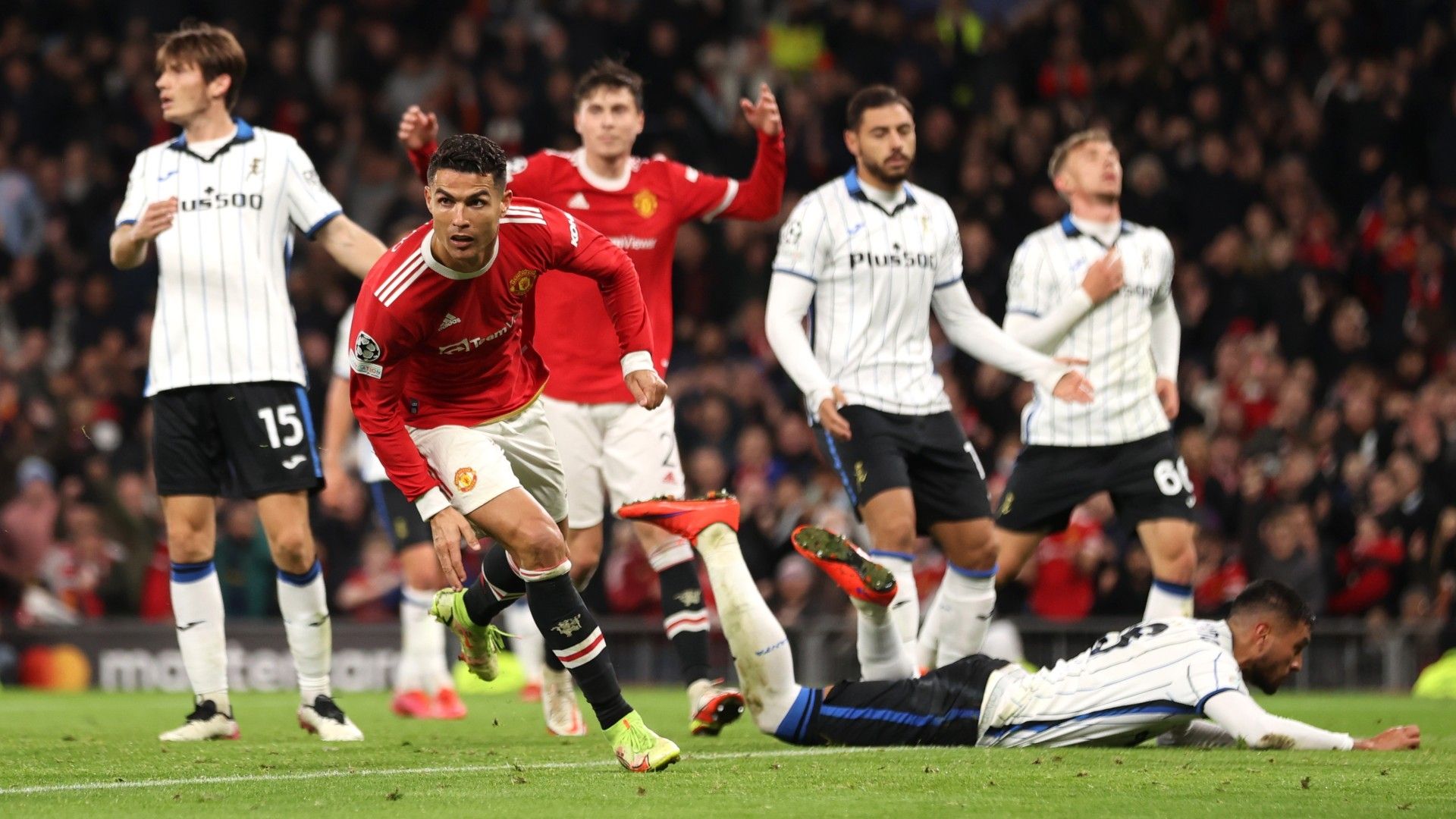 Ronaldo goal Manchester United Atalanta