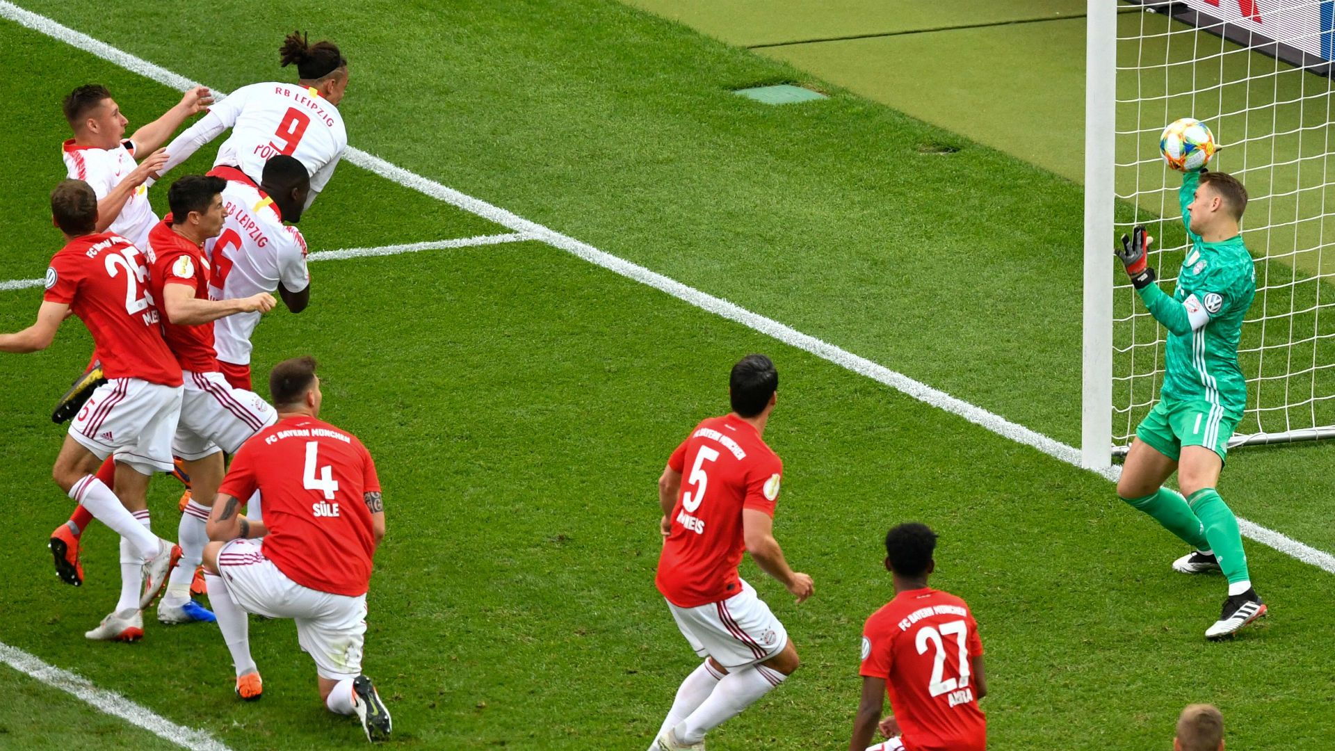 Manuel Neuer FC Bayern München RB Leipzig DFB Pokal 25052019