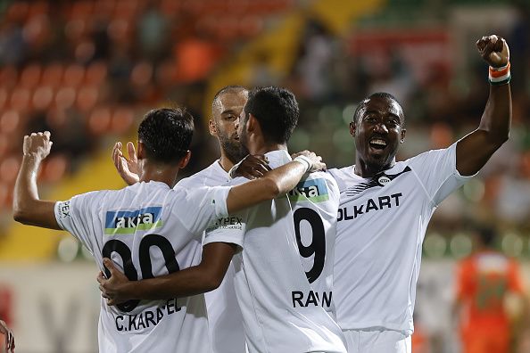 Altay celebration vs Alanyaspor