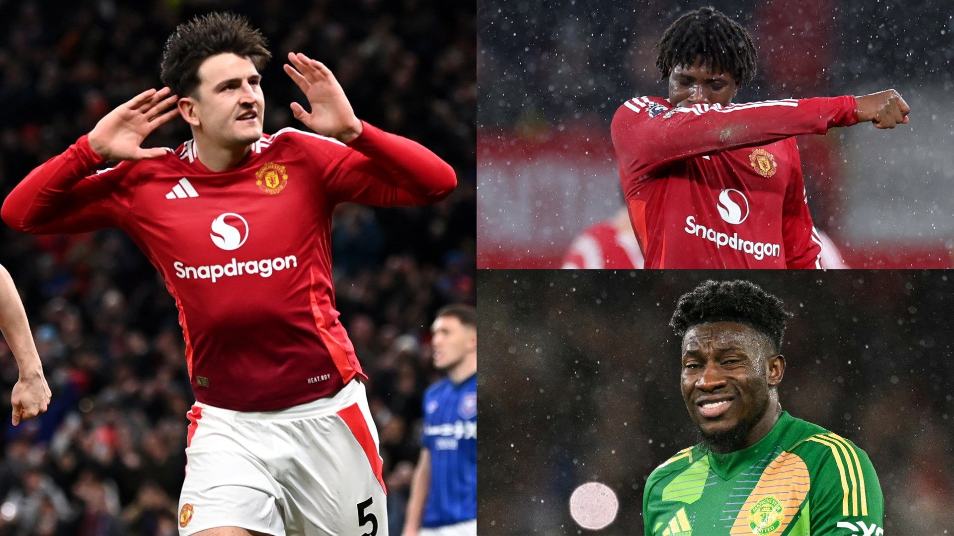 Man Utd player ratings vs Ipswich Town: Harry Maguire gets disastrous Patrick Dorgu and abysmal Andre Onana out of jail as 10-man Red Devils hold on to ease relegation fears | Goal.com India