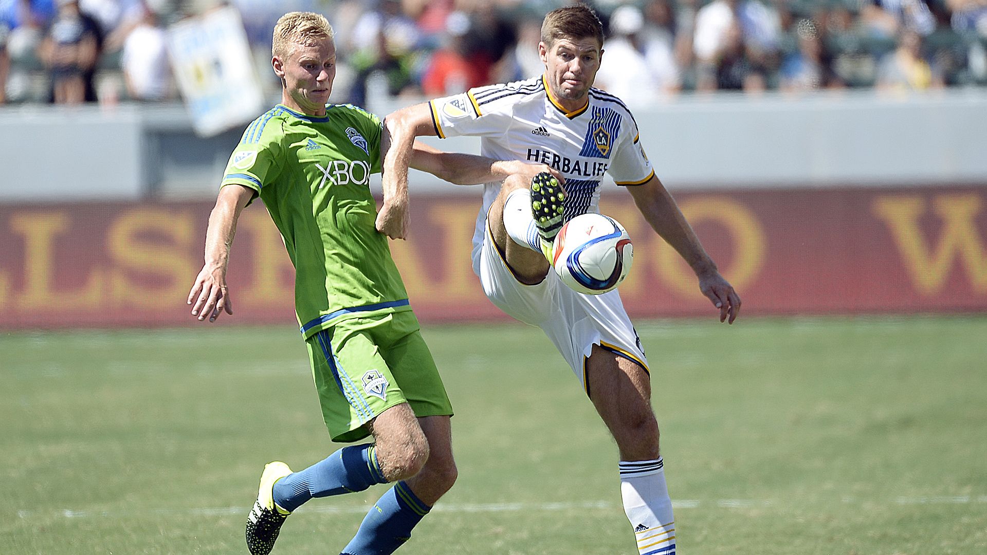 Steven Gerrard Los Angeles Galaxy Major League Soccer 08092015