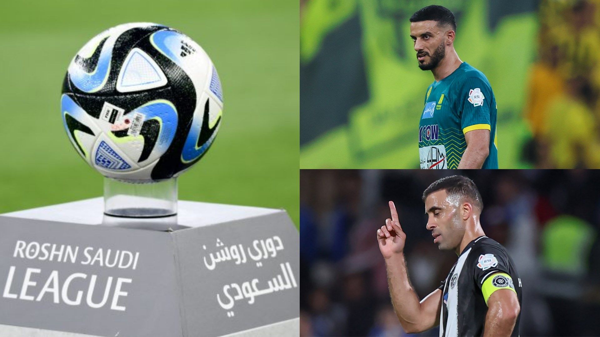 Roshn Saudi League Omar Al Somah Abderrazak Hamdallah