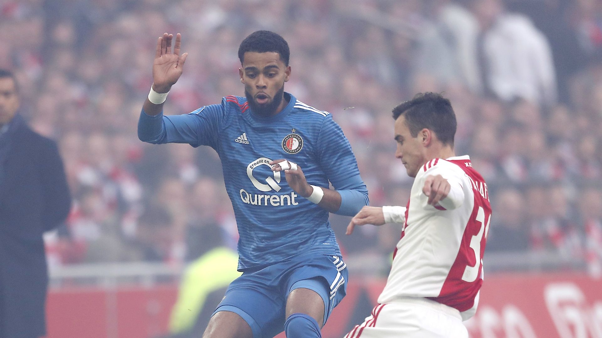 Jeremiah St. Juste, Ajax - Feyenoord, Eredivisie 10282018