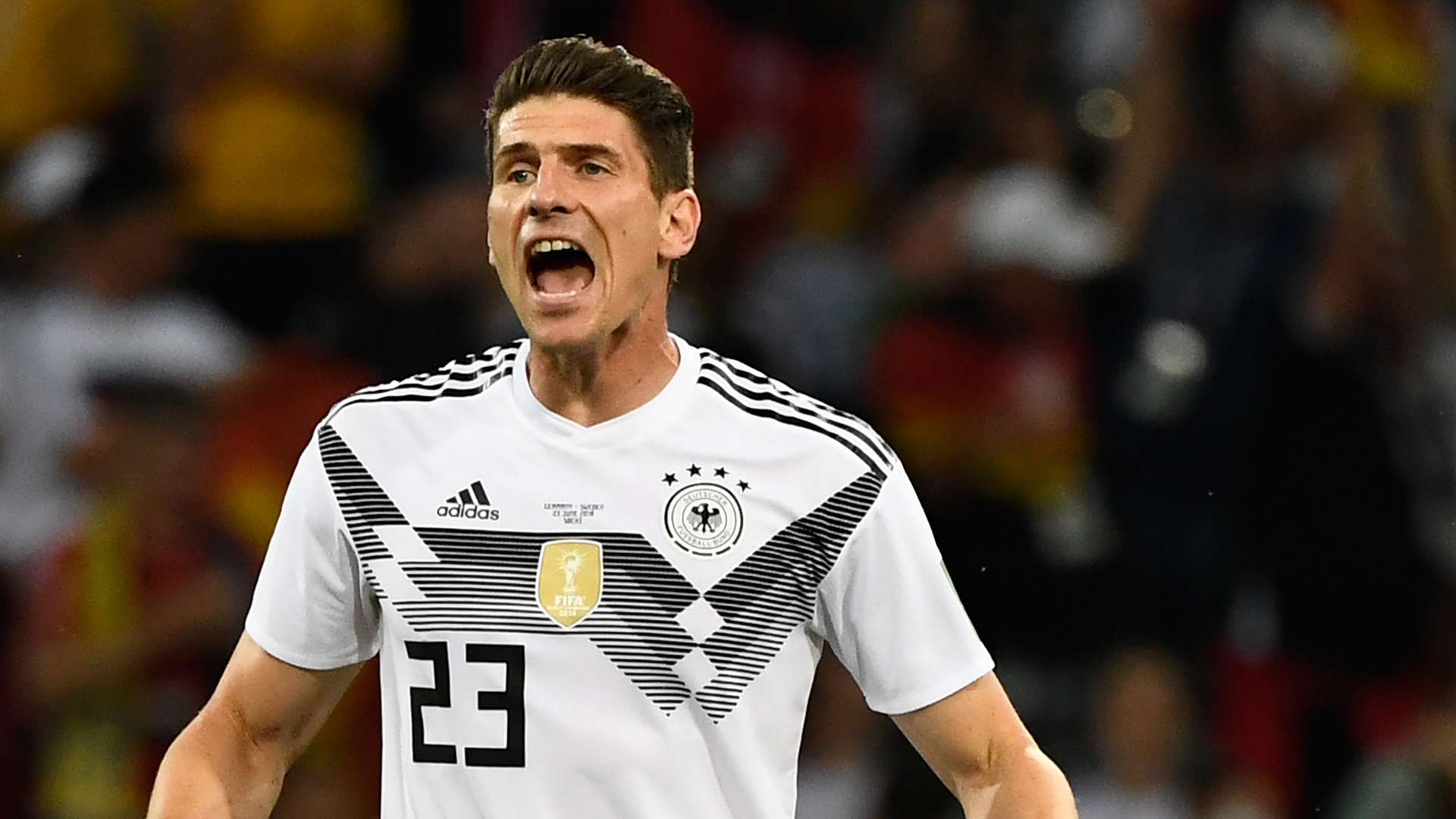 Germany Sweden Mario Gomez