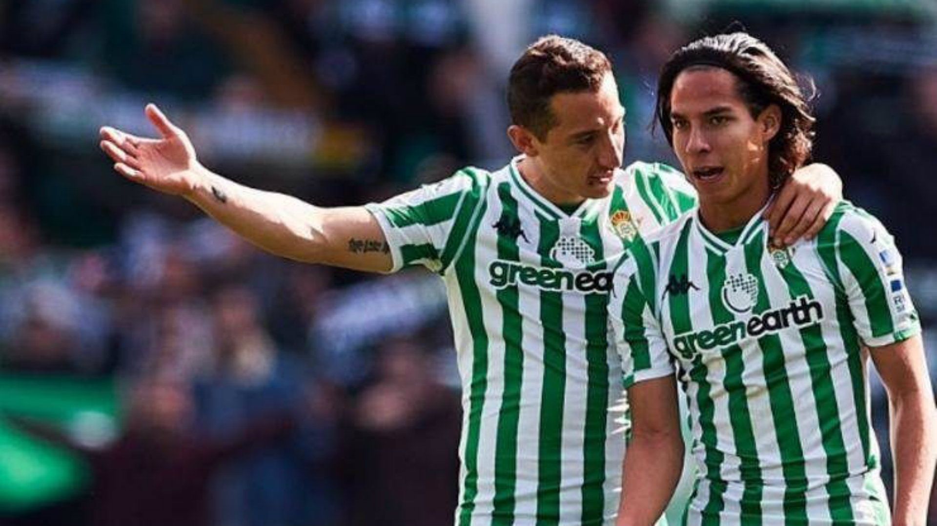 Andrés Guardado Diego Lainez Betis 300119