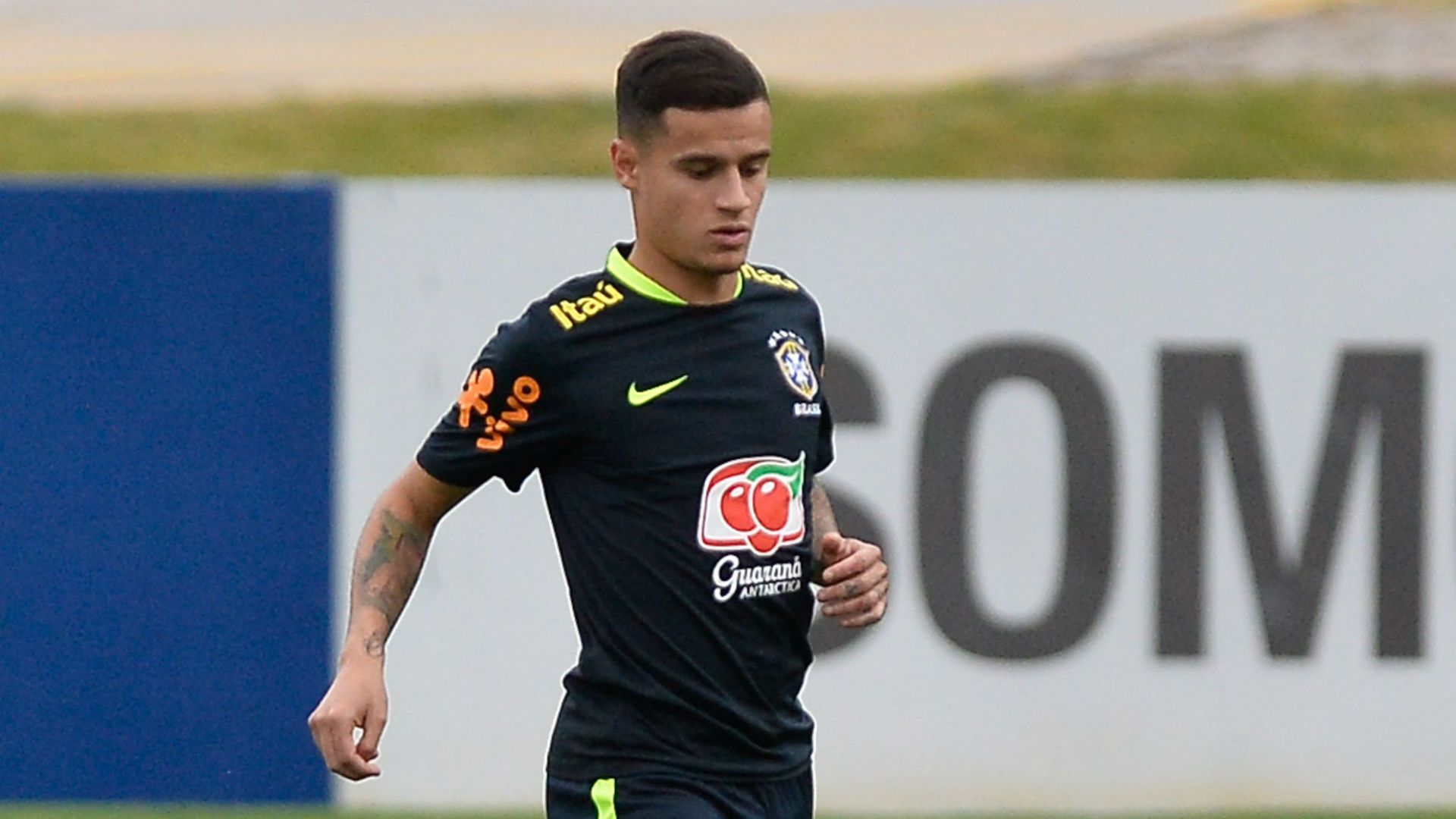 Coutinho treino Seleção Brasil 03 10 2017