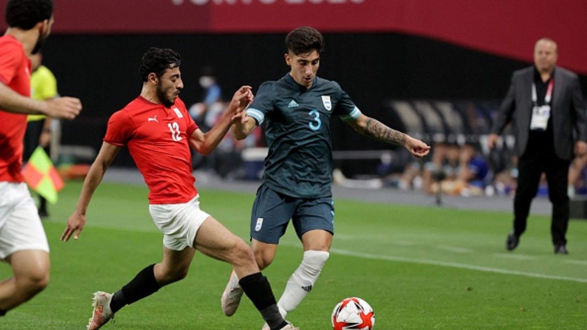 Argentina u23 - egypt u23 - 25-7-2021 - Olympic Games - akram tawfik - Claudio Bravo -