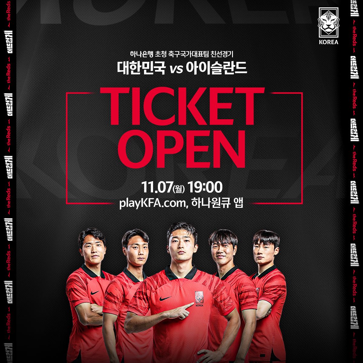 아이슬란드전 티켓