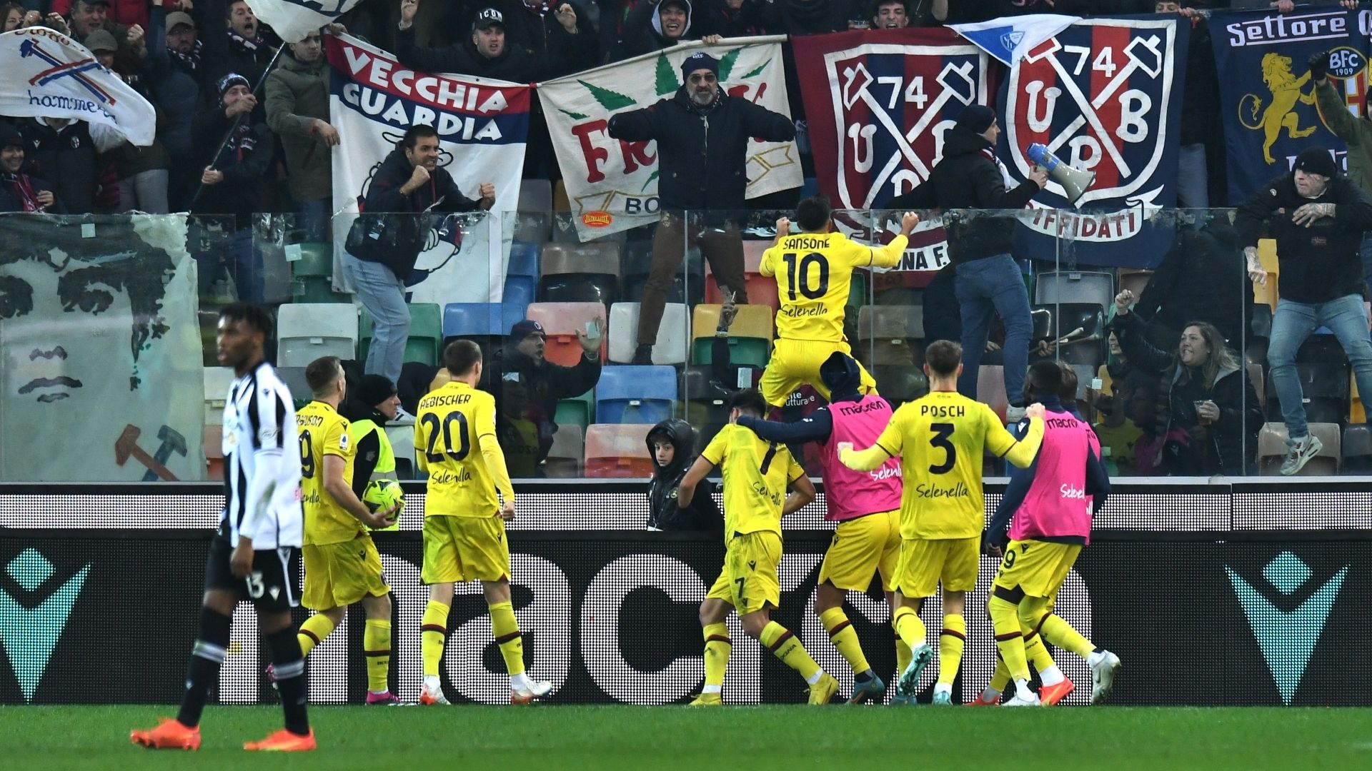 Sansone Udinese Bologna