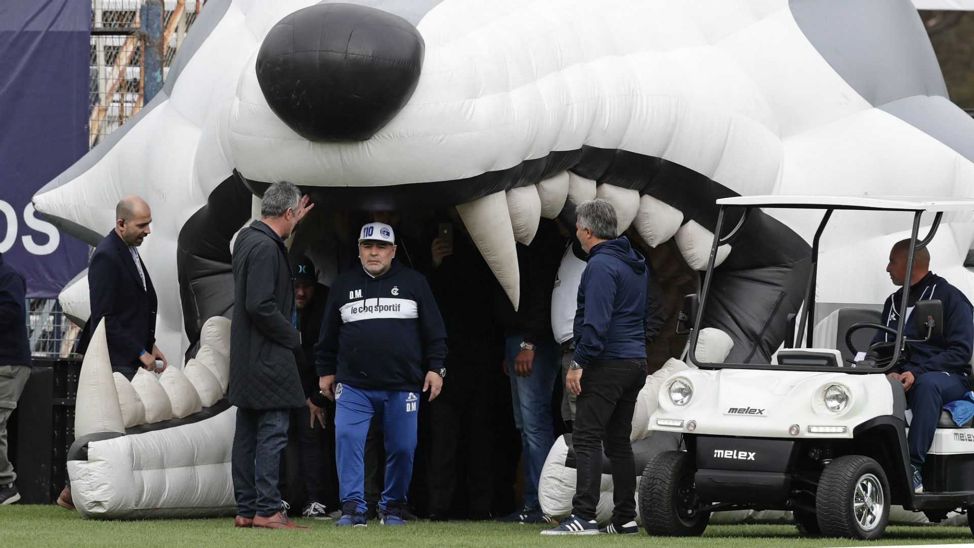 Diego Maradona Presentacion Gimnasia La Plata 08092019