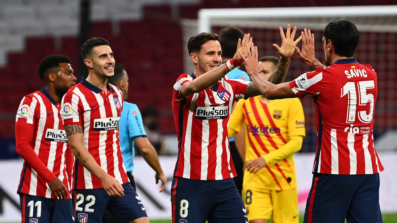 Saul Atletico Madrid Barcelona LaLiga