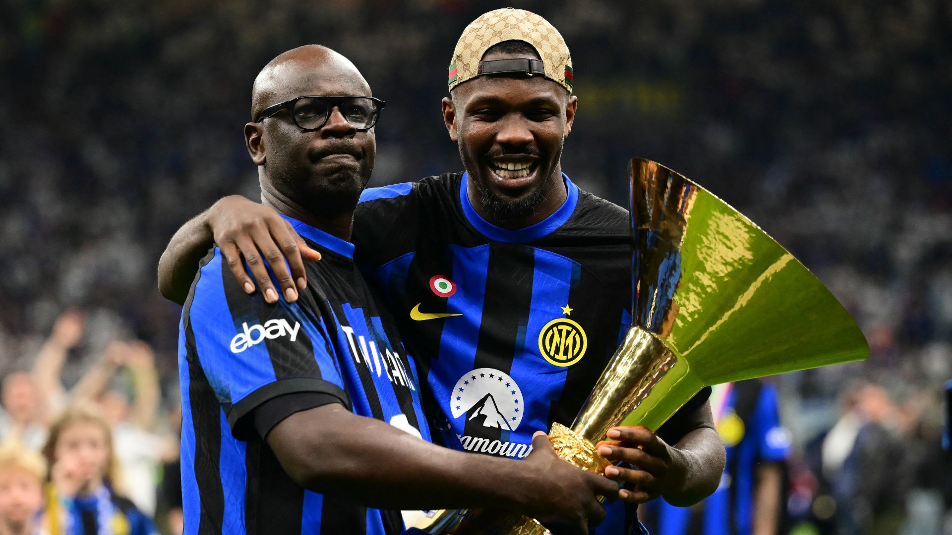 Lilian Thuram Inter Marcus Thuram