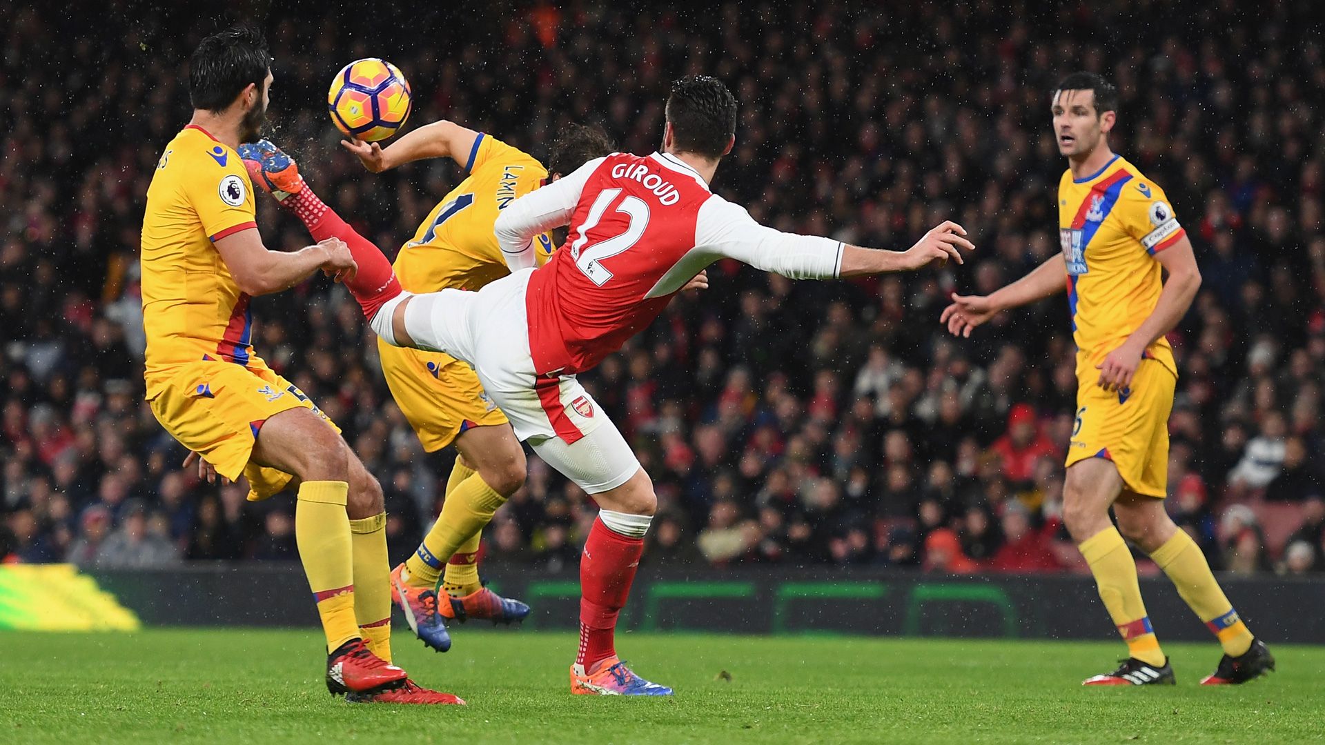Olivier Giroud Arsenal 01012017