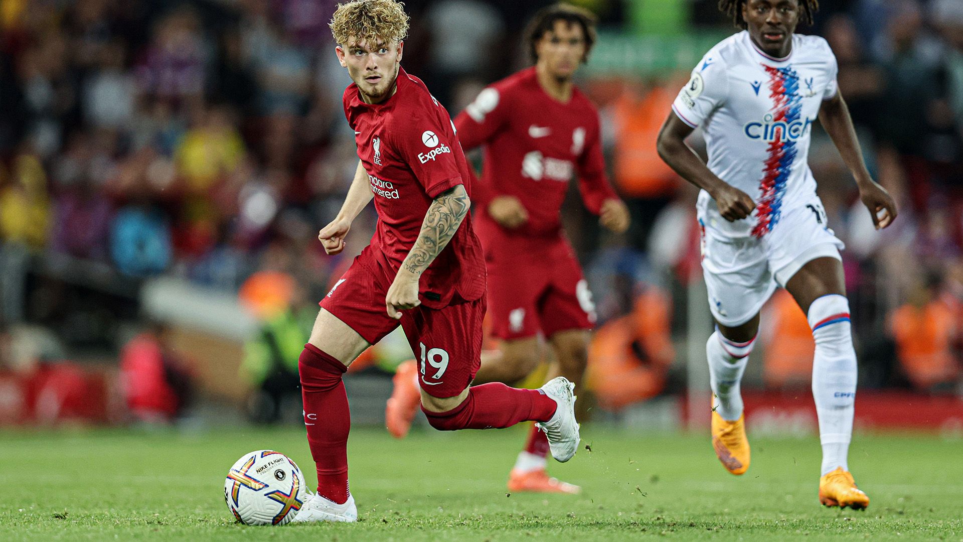 Harvey Elliott Liverpool Crystal Palace 2022-23