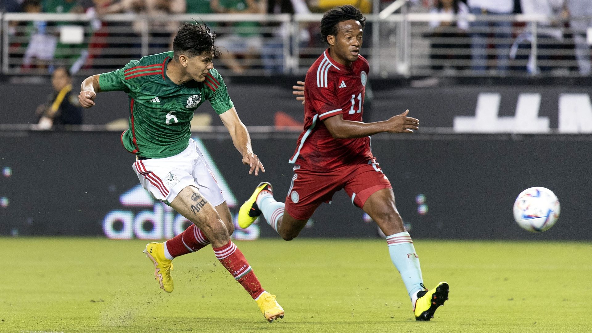 Colombia México Amistoso 2022