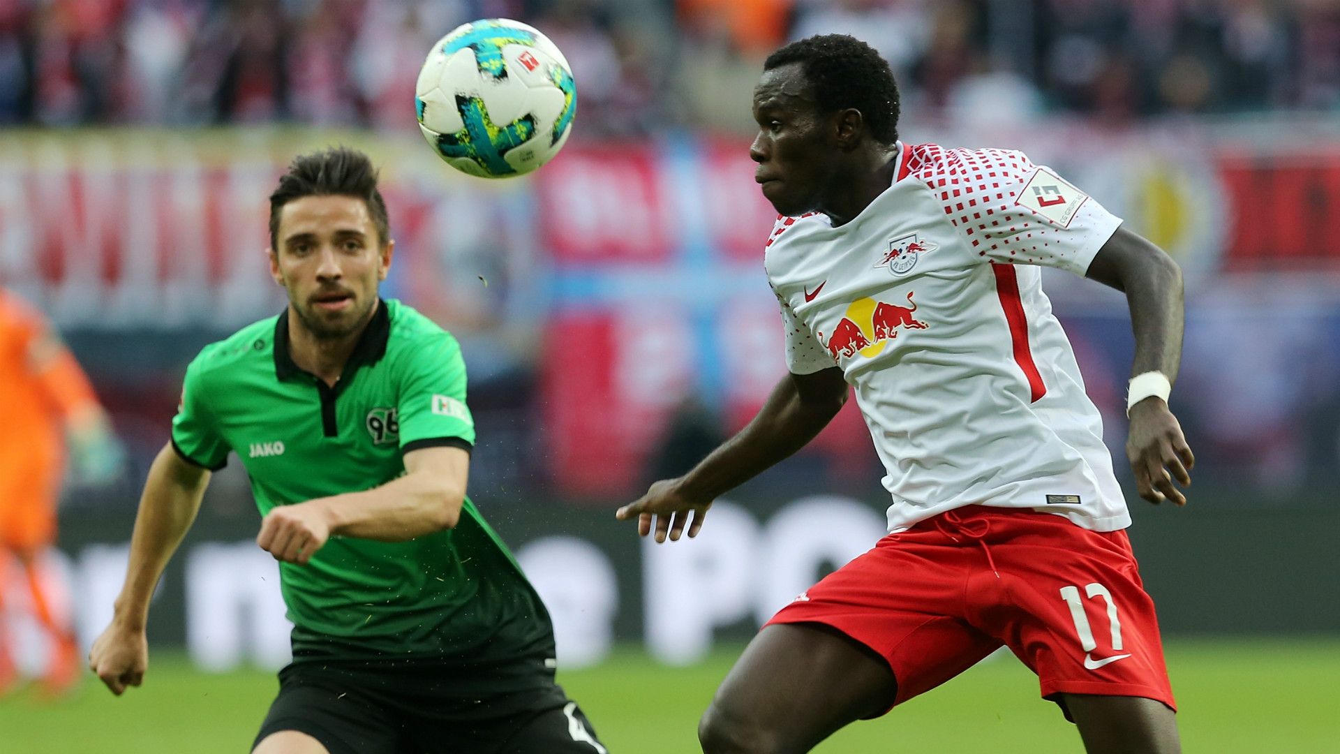 JULIAN KORB HANNOVER BRUMA RB LEIPZIG GERMAN BUNDESLIGA 04112017