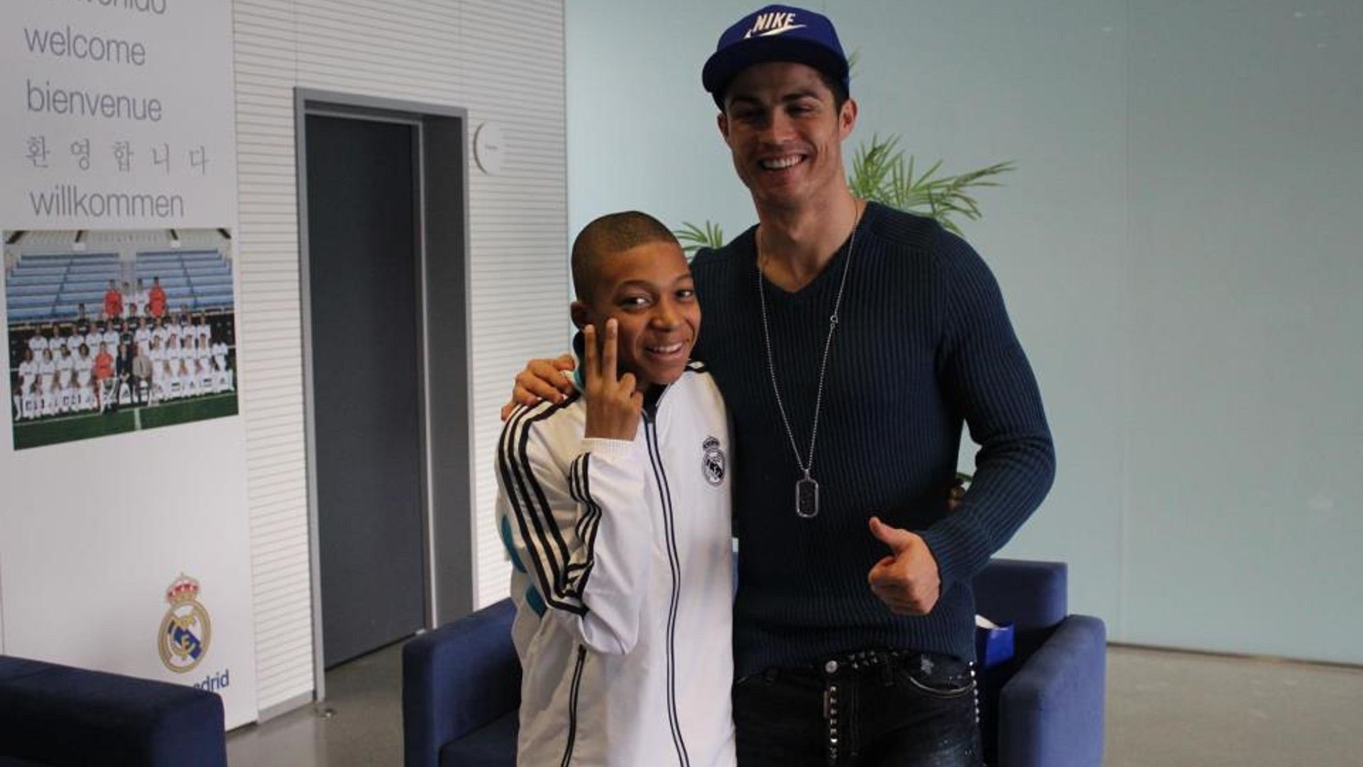 Kylian Mbappé Cristiano Ronaldo 2012