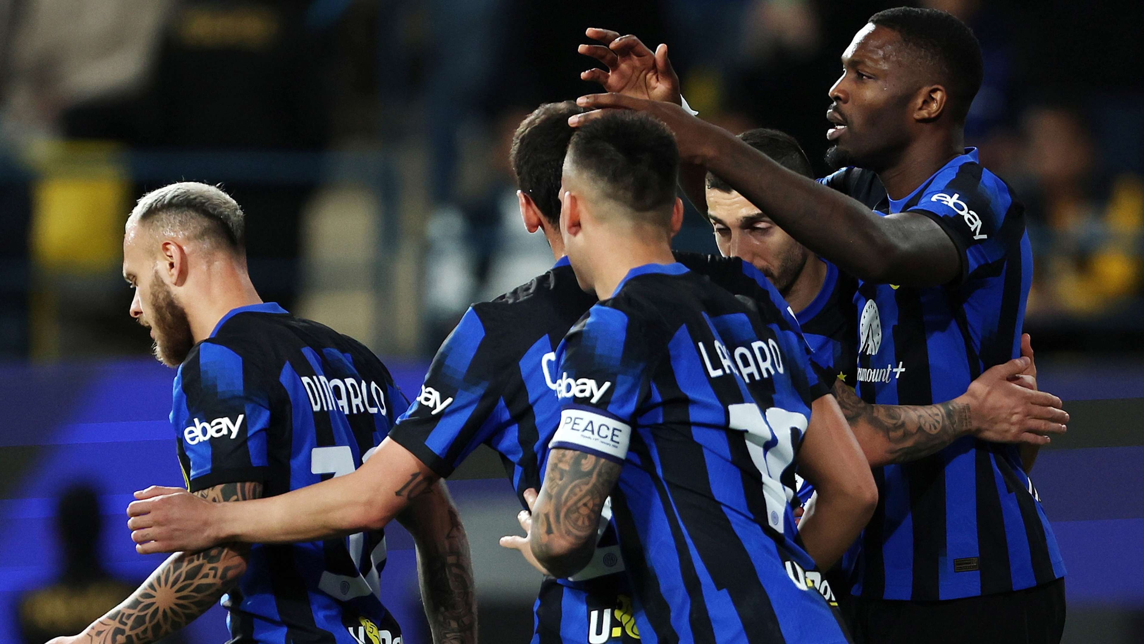 Inter esultanza Supercoppa