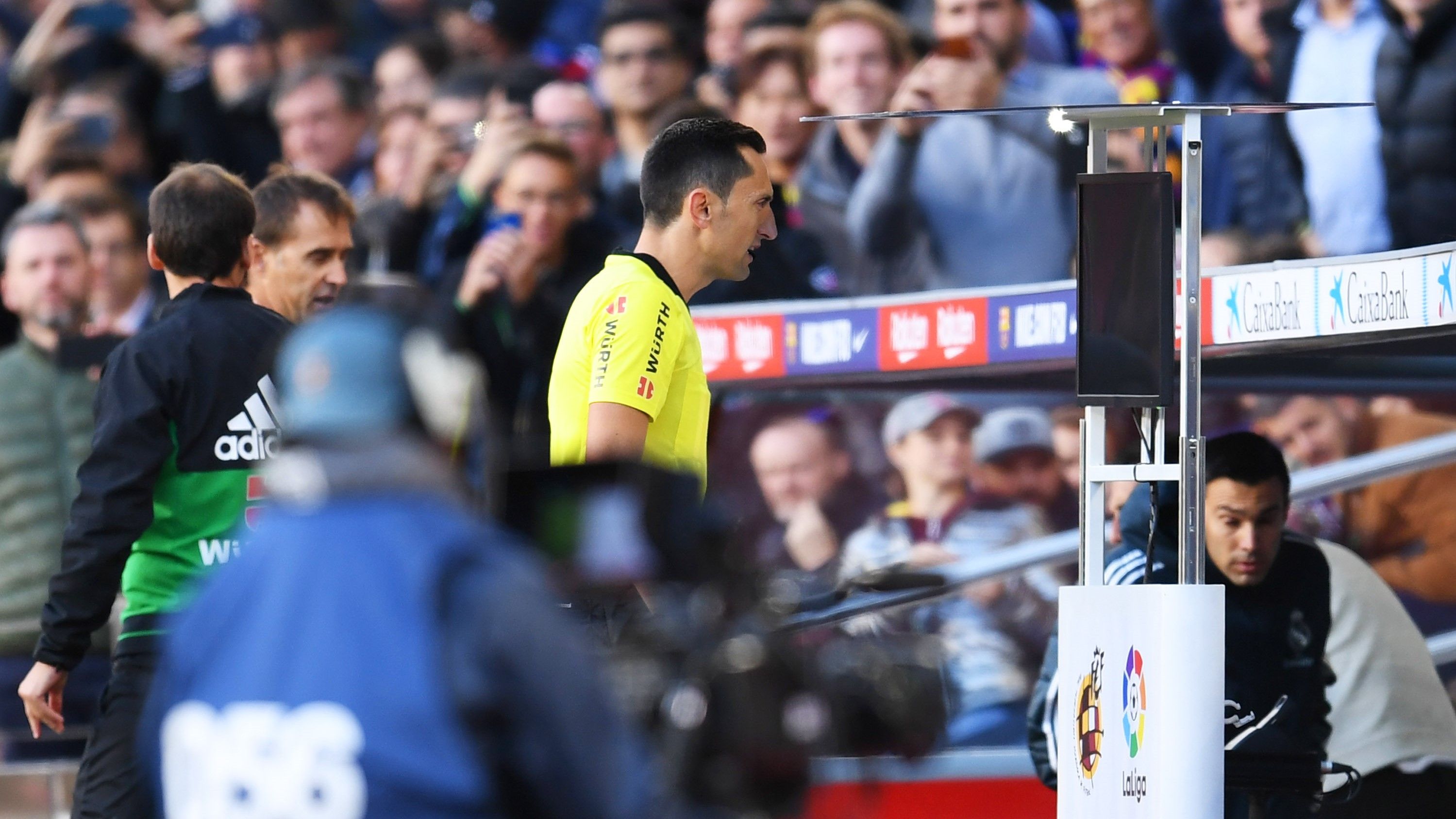 Jose Maria Sanchez Martinez VAR Barcelona Real Madrid LaLiga 28102018