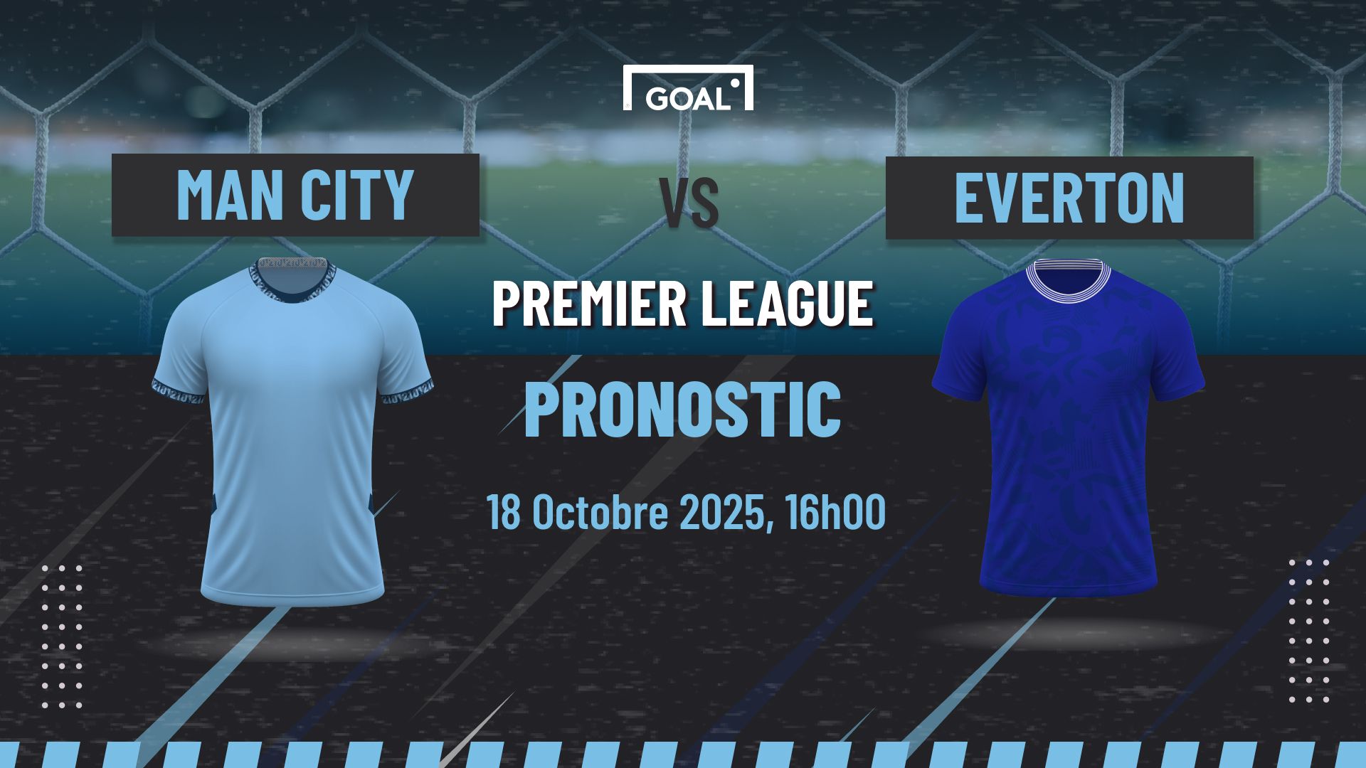 Pronostic Man City vs Everton