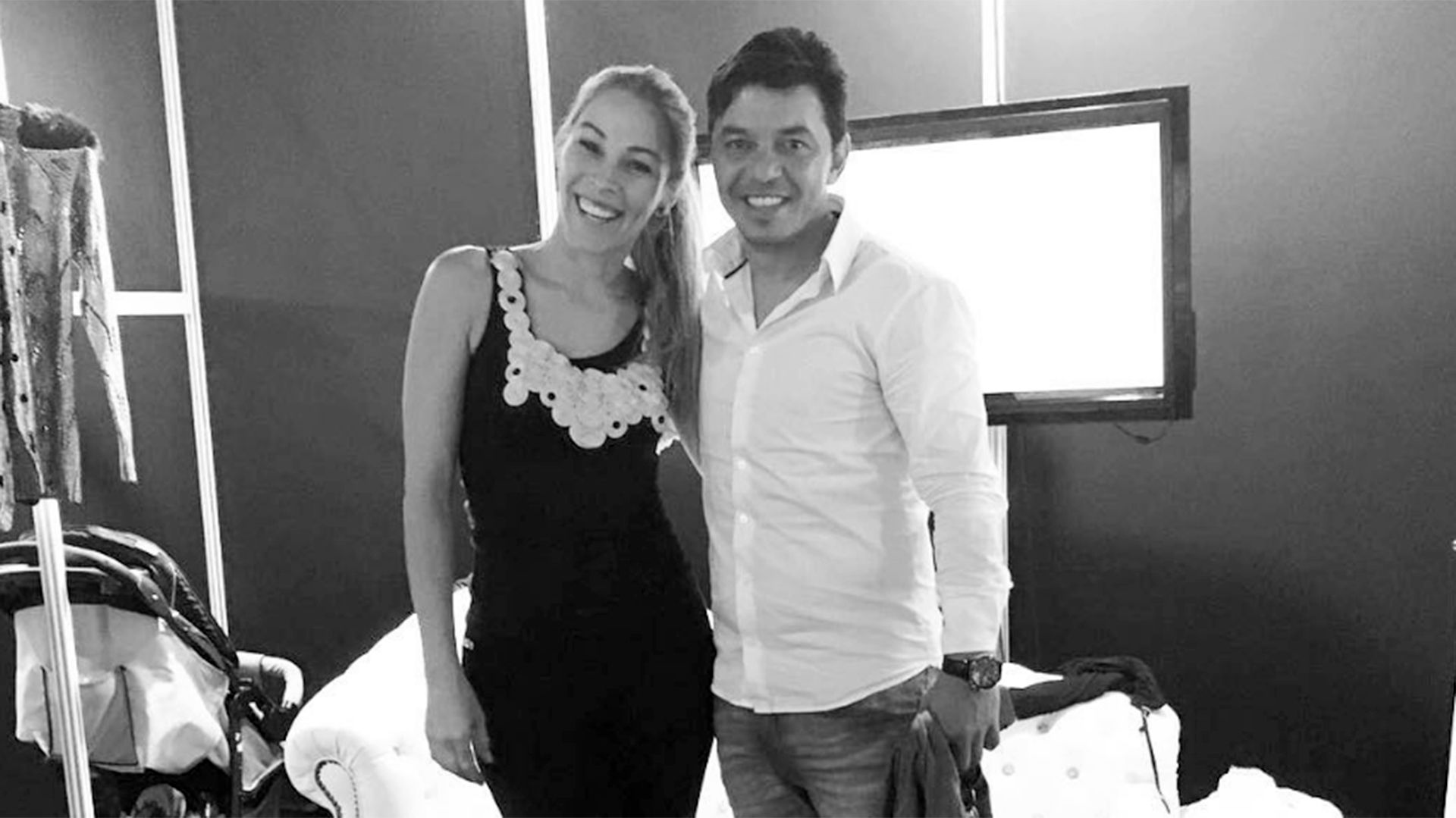 Marcelo Gallardo Geraldine La Rosa