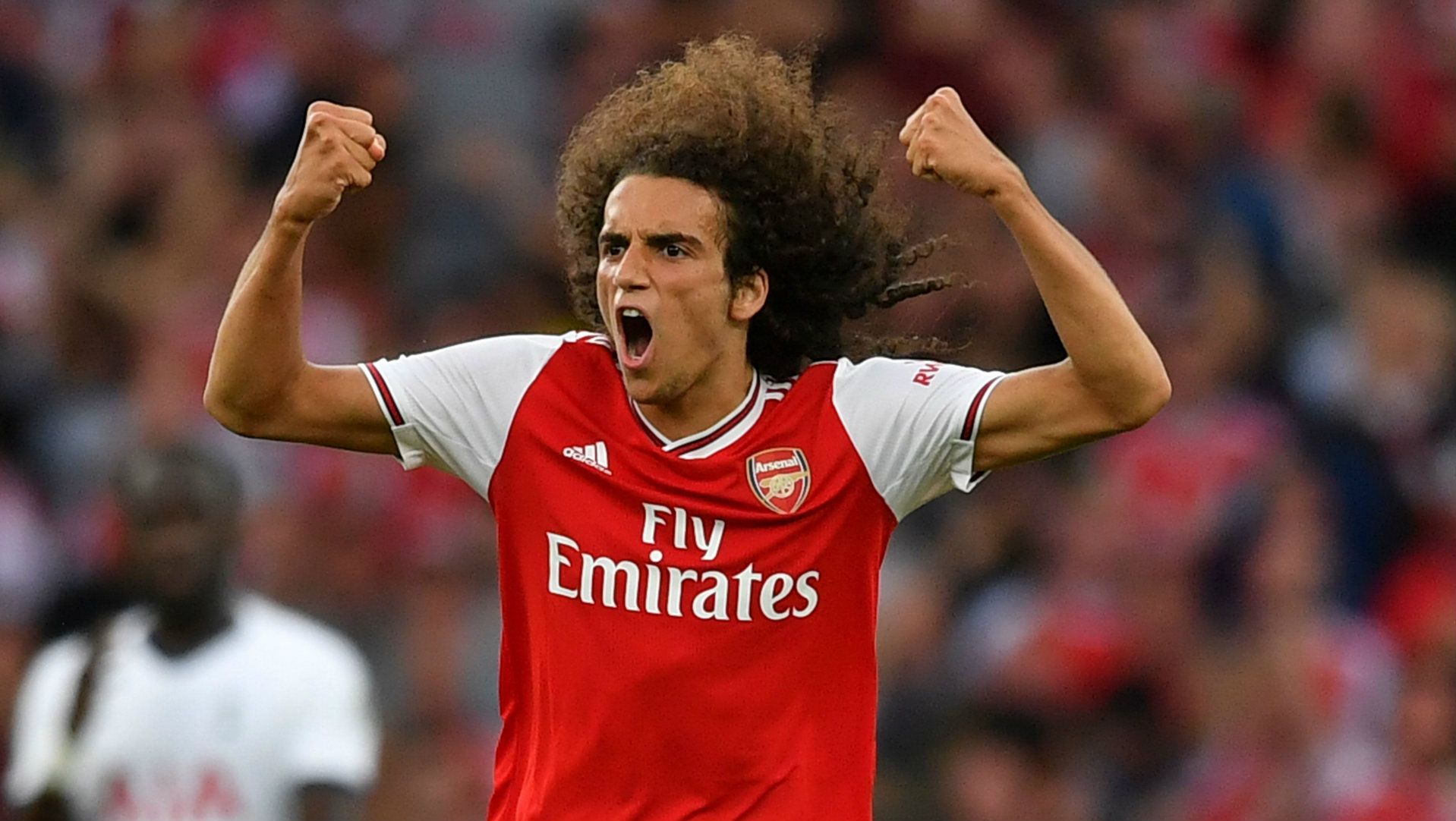 Matteo Guendouzi Arsenal vs Tottenham 2019-20