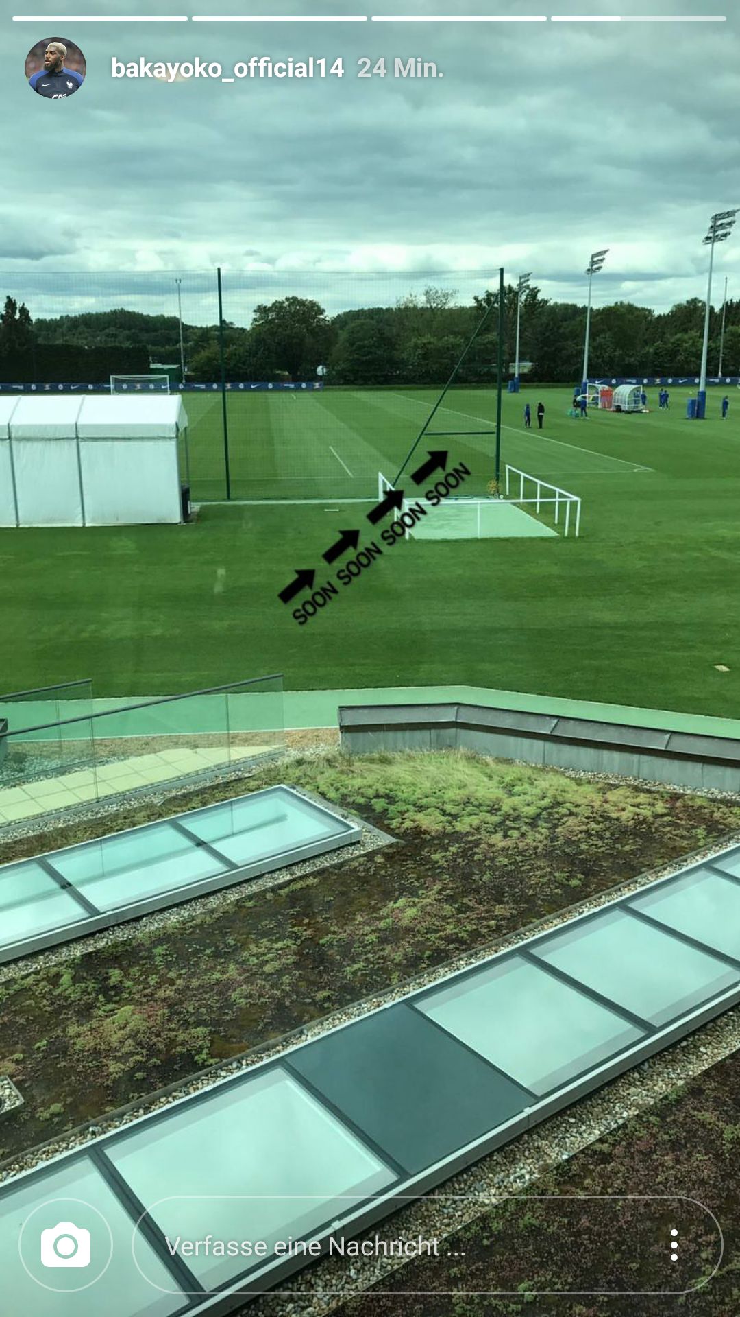 Bakayoko Chelsea Training ground