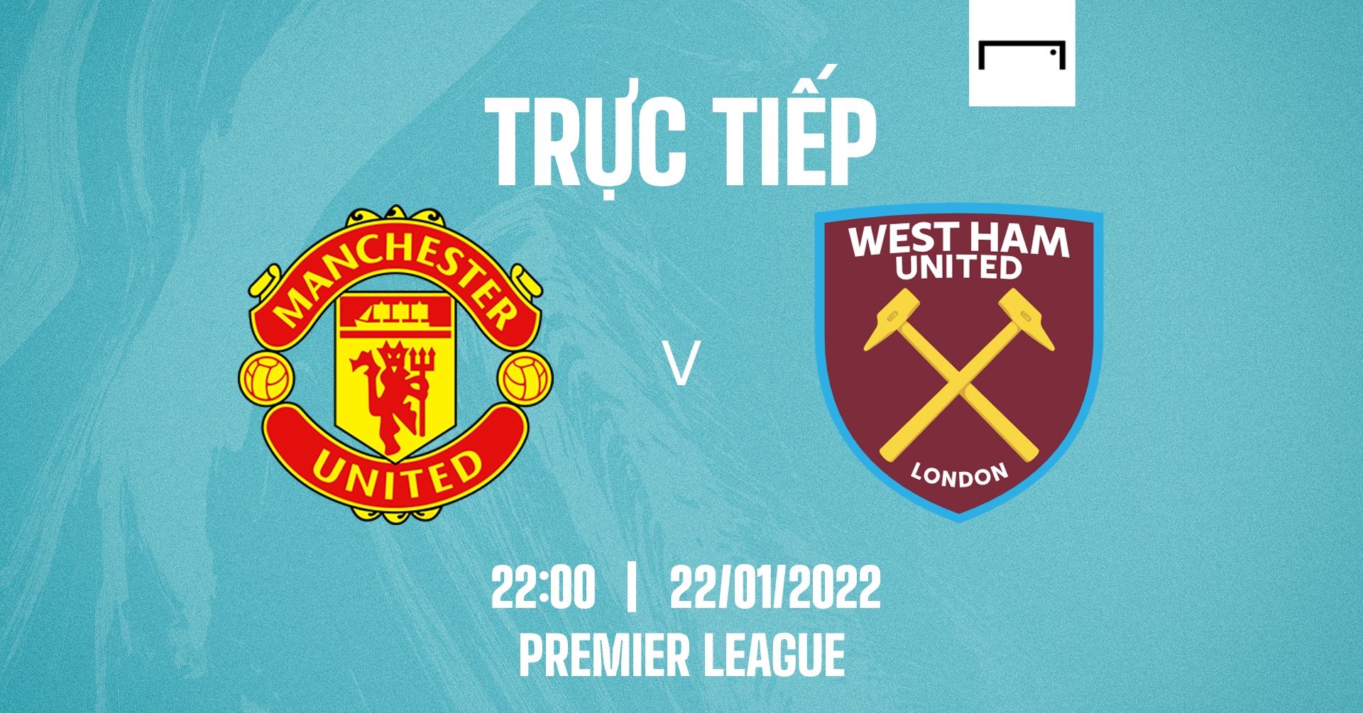 Live Manchester United vs West Ham Premier League 2021/22 GFX