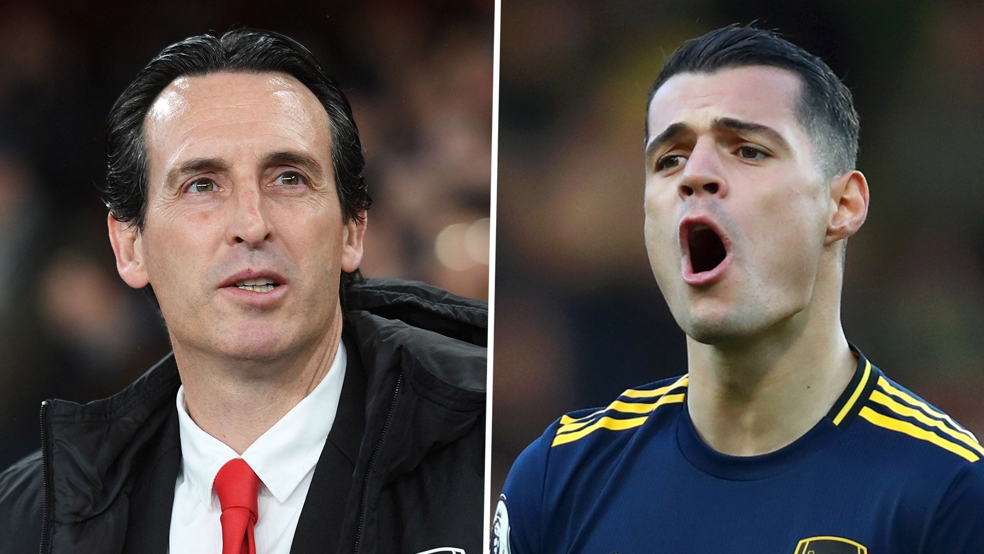 Unai Emery Granit Xhaka