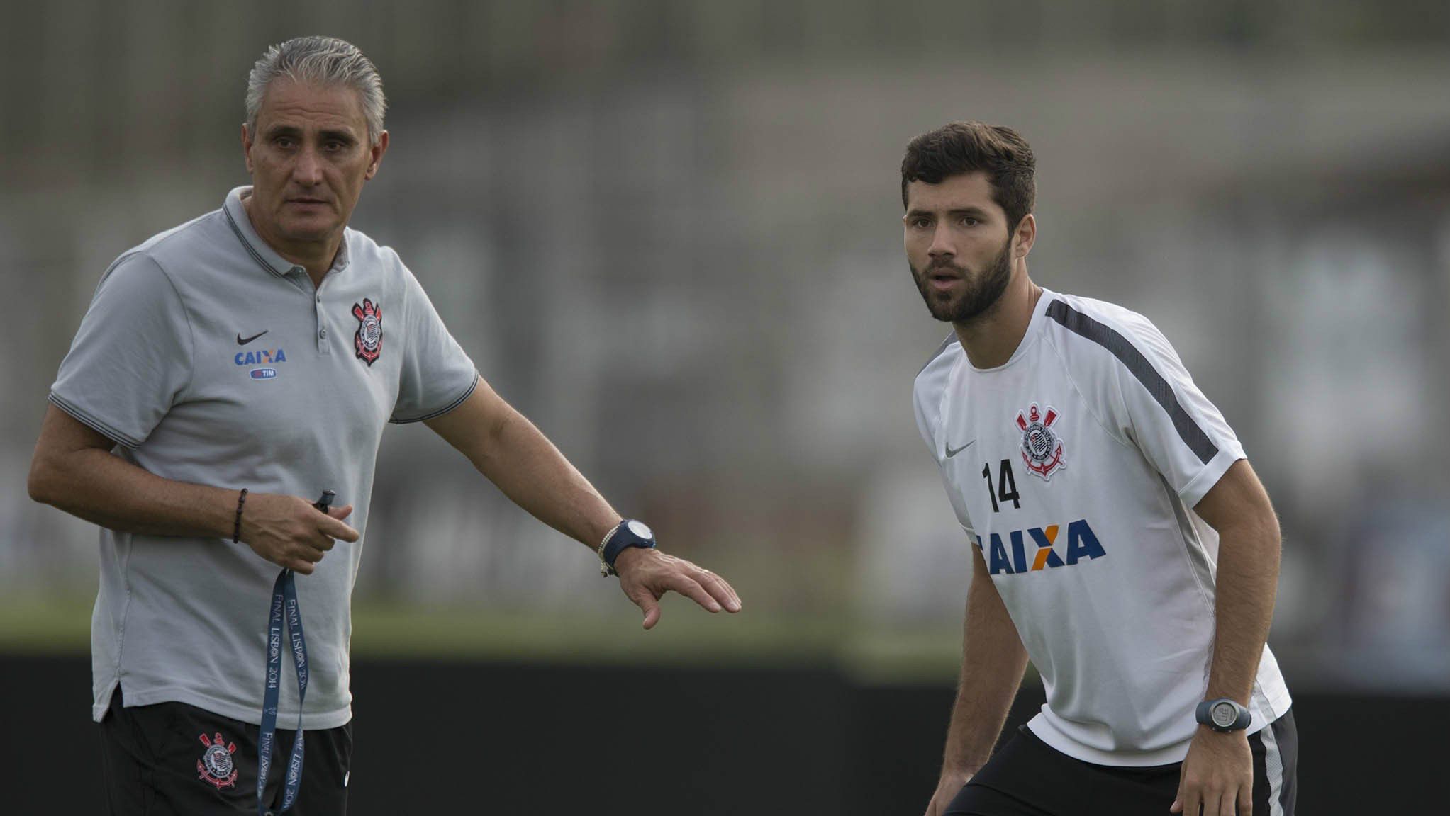 Felipe e Tite Corinthians