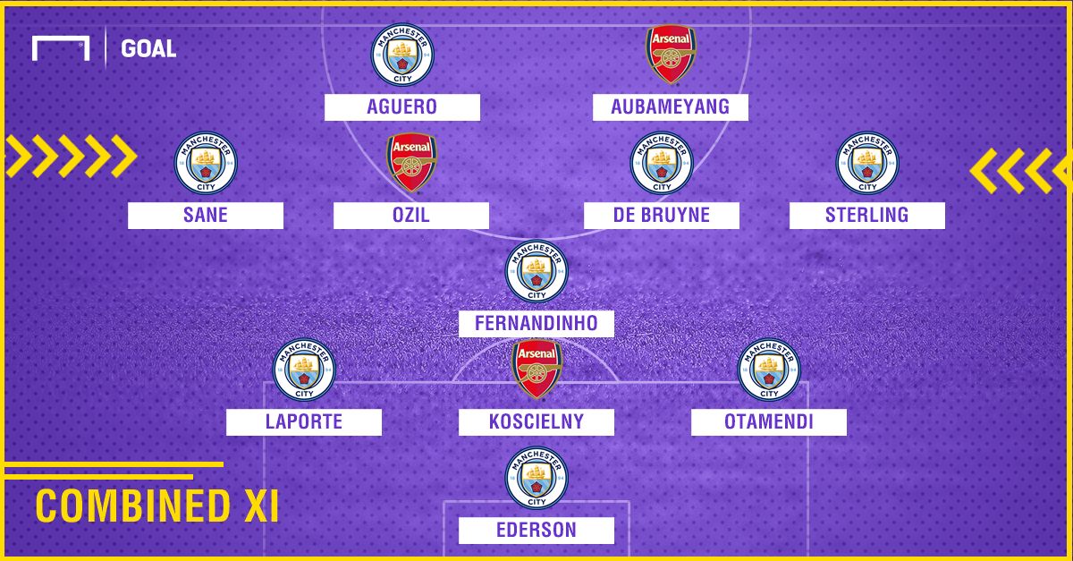 Arsenal Man City XI