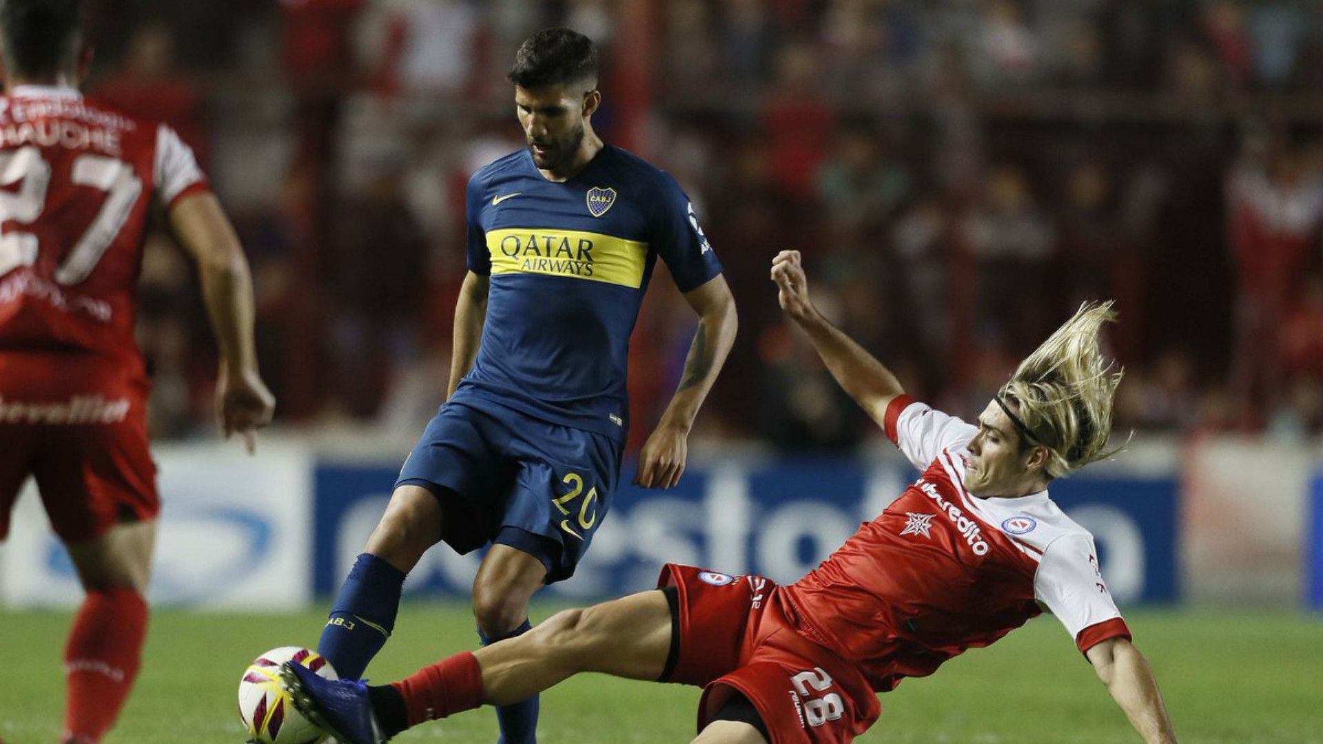 Lopez Spinelli Argentinos Boca Copa Superliga Semifinal Ida