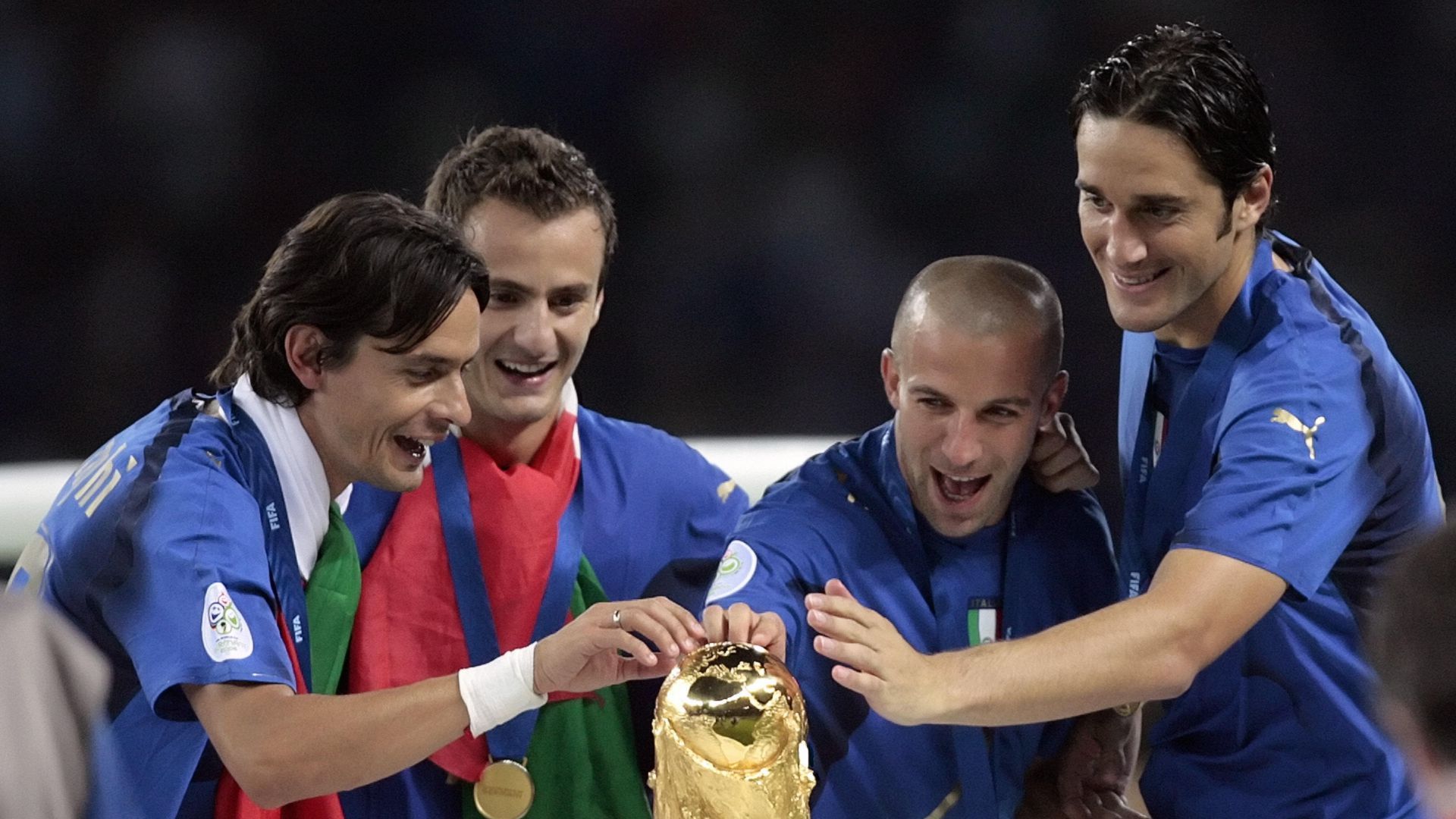 Filippo Inzaghi Alberto Gilardino Italy 2006