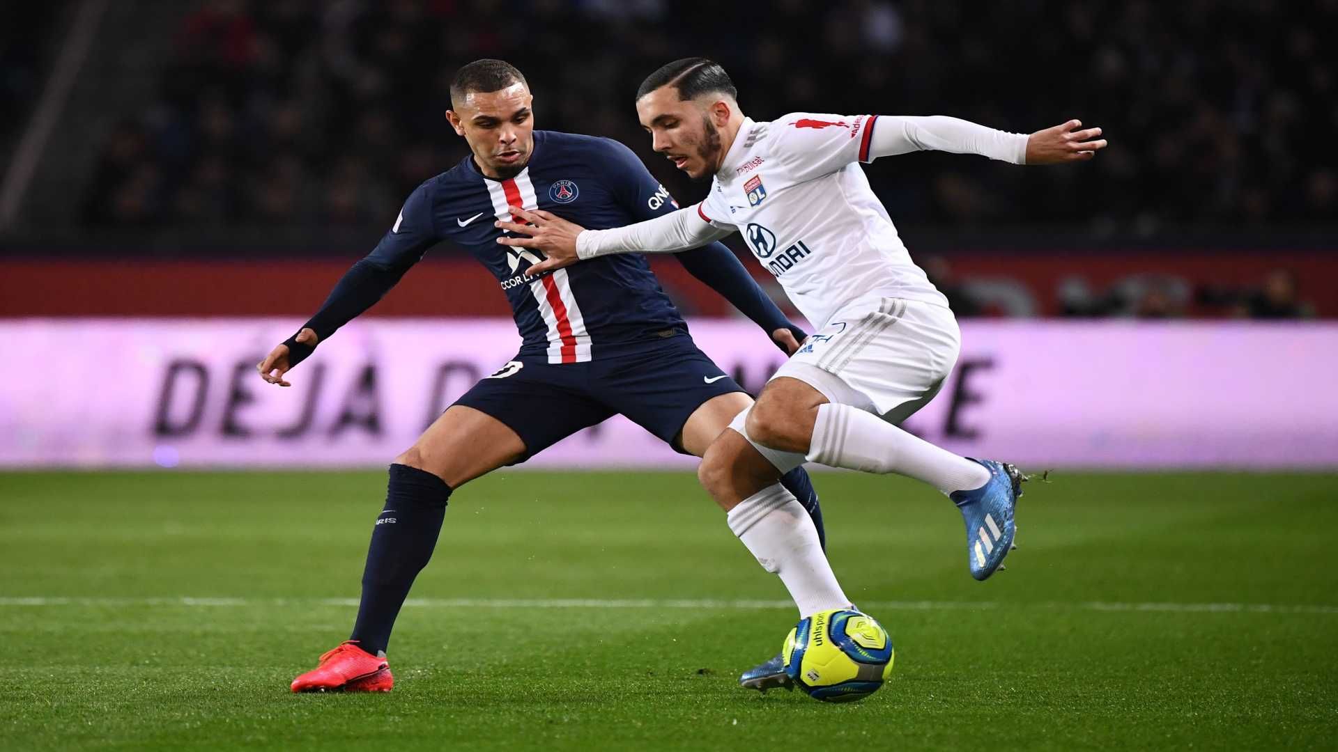 Ryan Cherki Layvin Kurzawa PSG Lyon Ligue 1 09022020