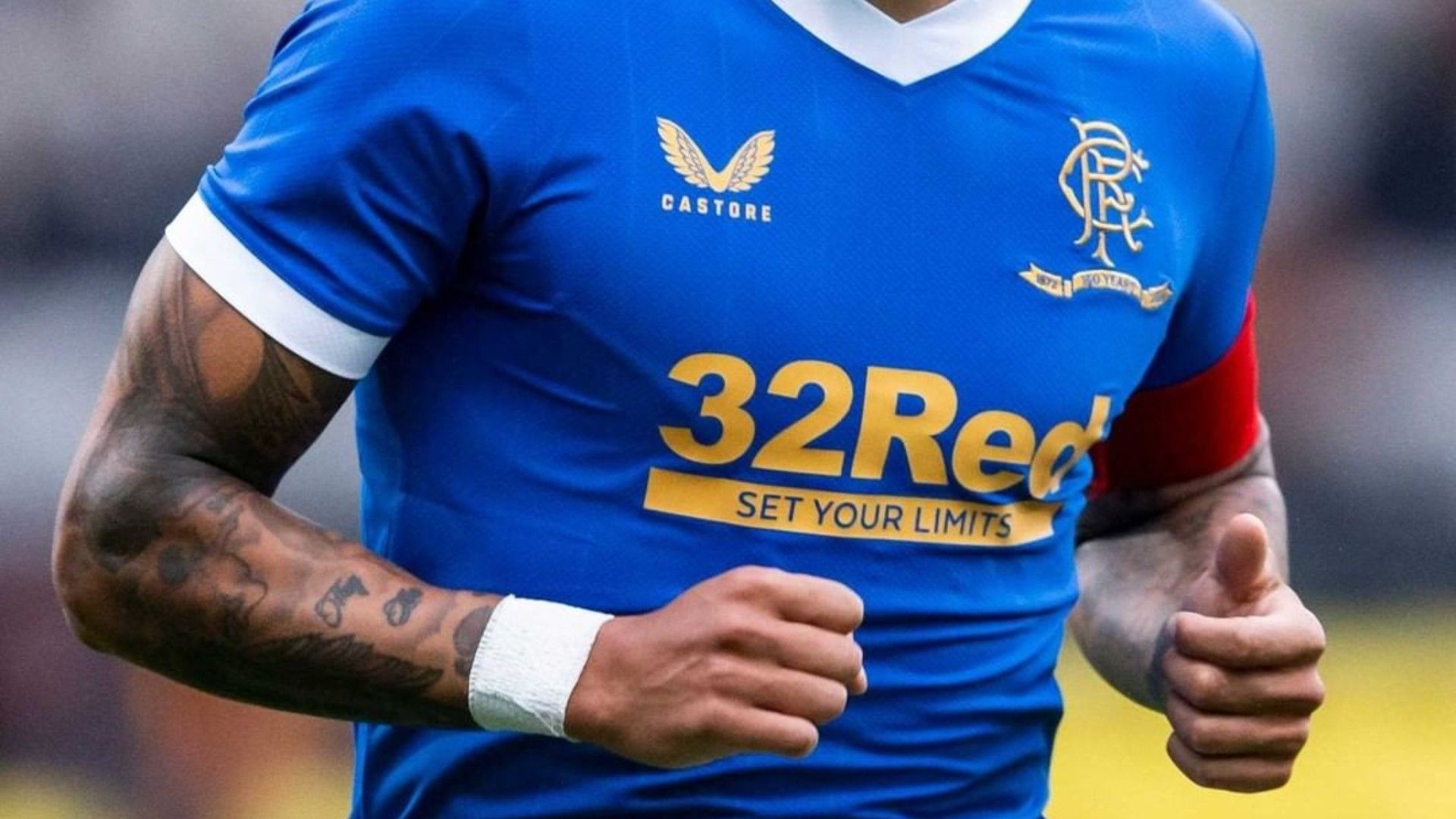 camiseta del rangers temporada 2021-22