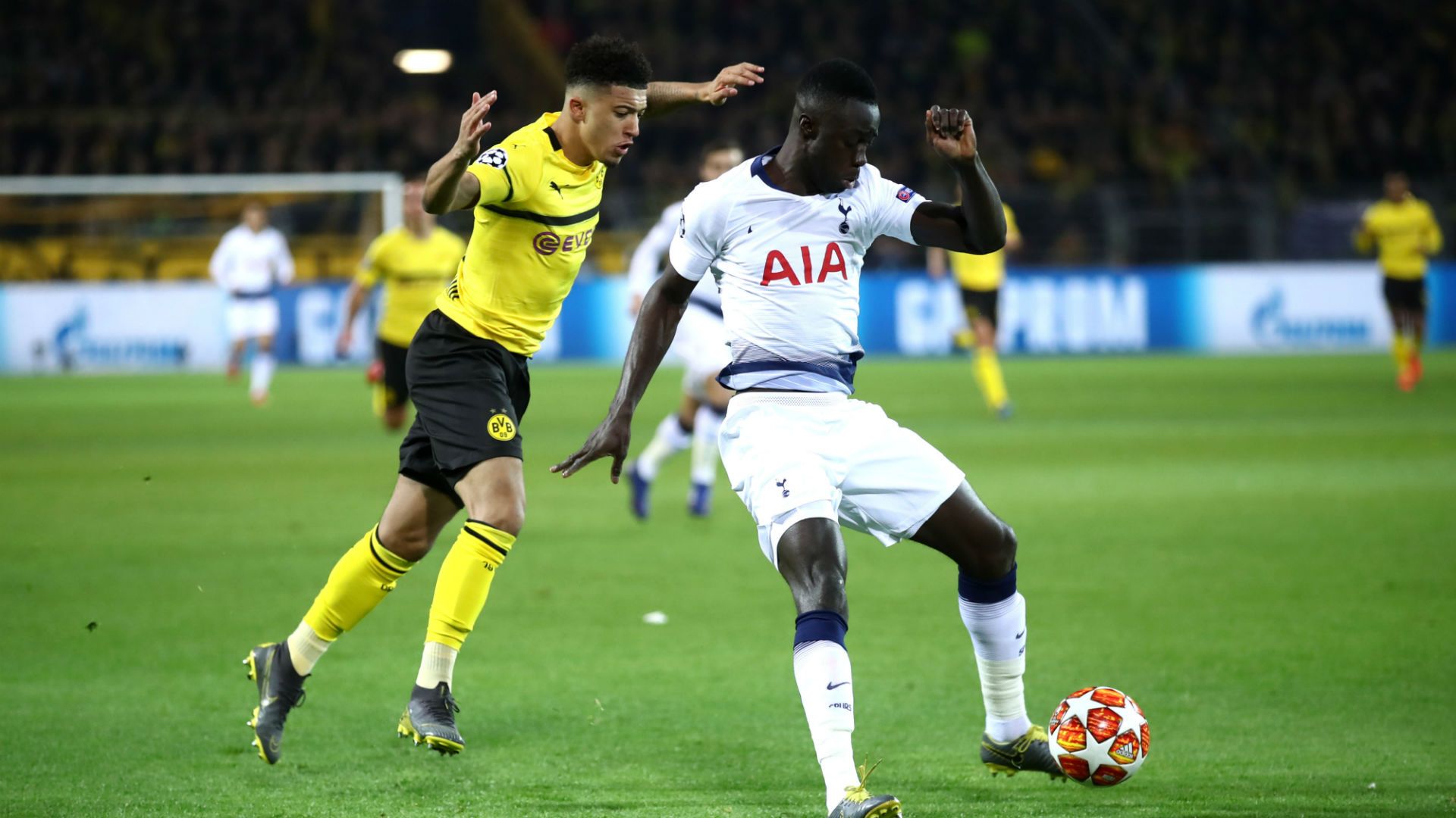 Jadon Sancho Dortmund tottenham