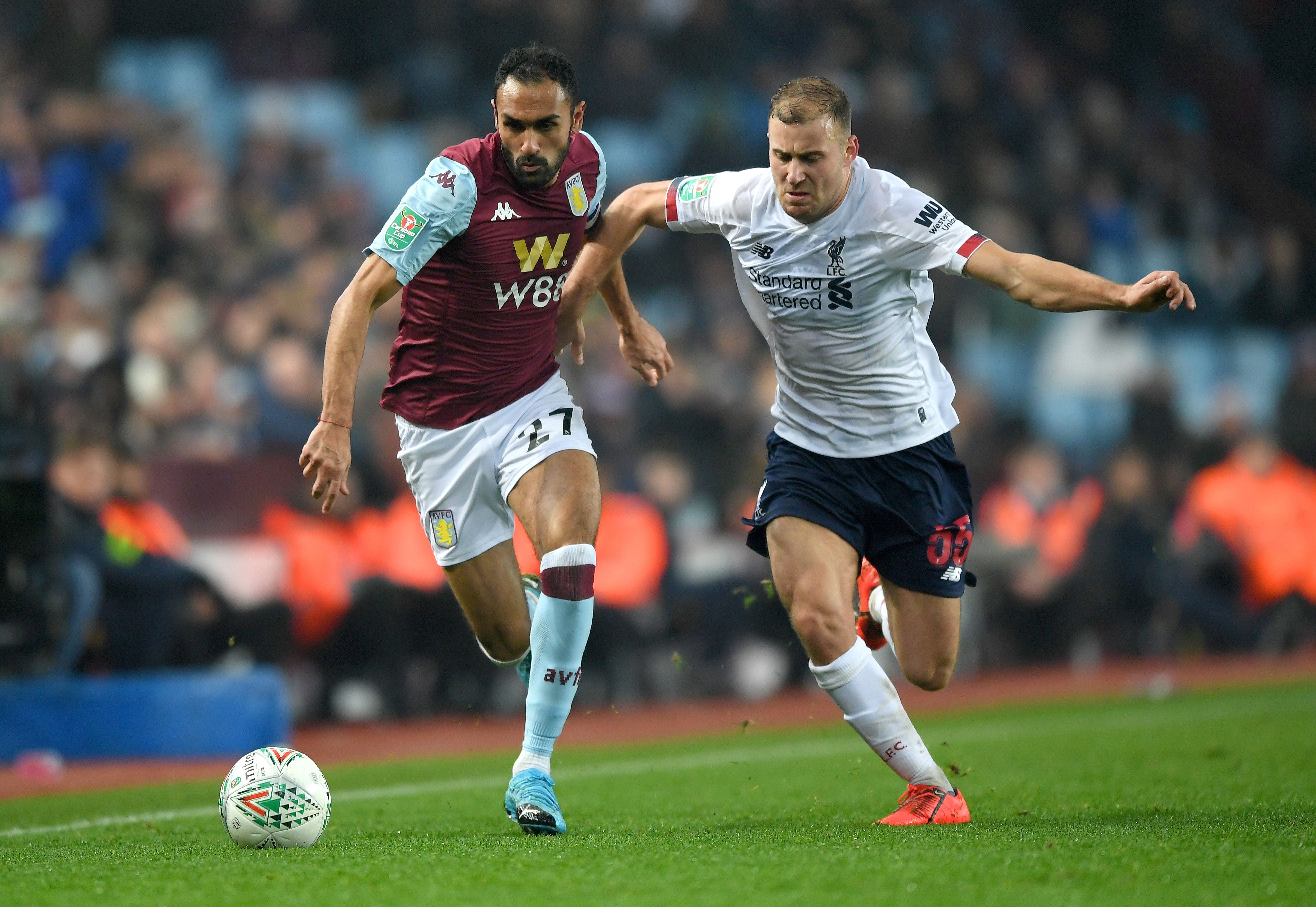 El Mohamady Aston Villa Liverpool Carabao Cup 1920
