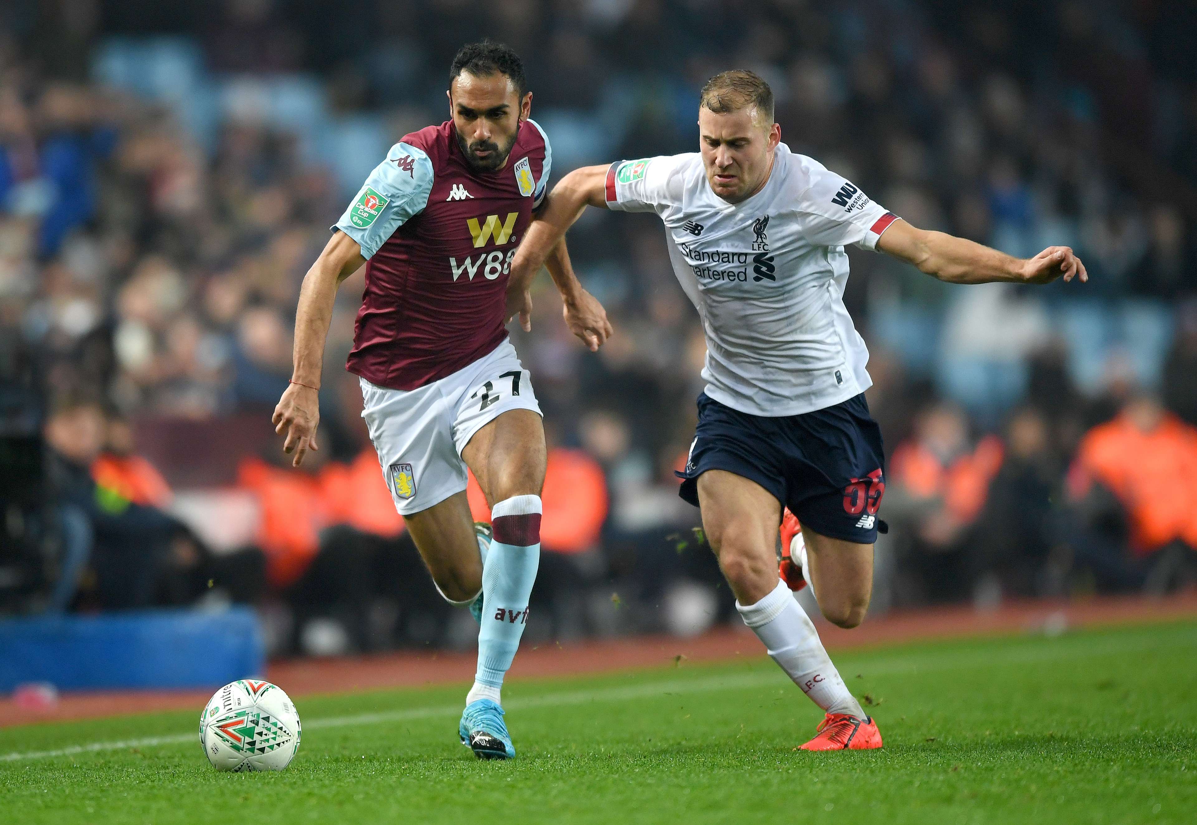 El Mohamady Aston Villa Liverpool Carabao Cup 1920