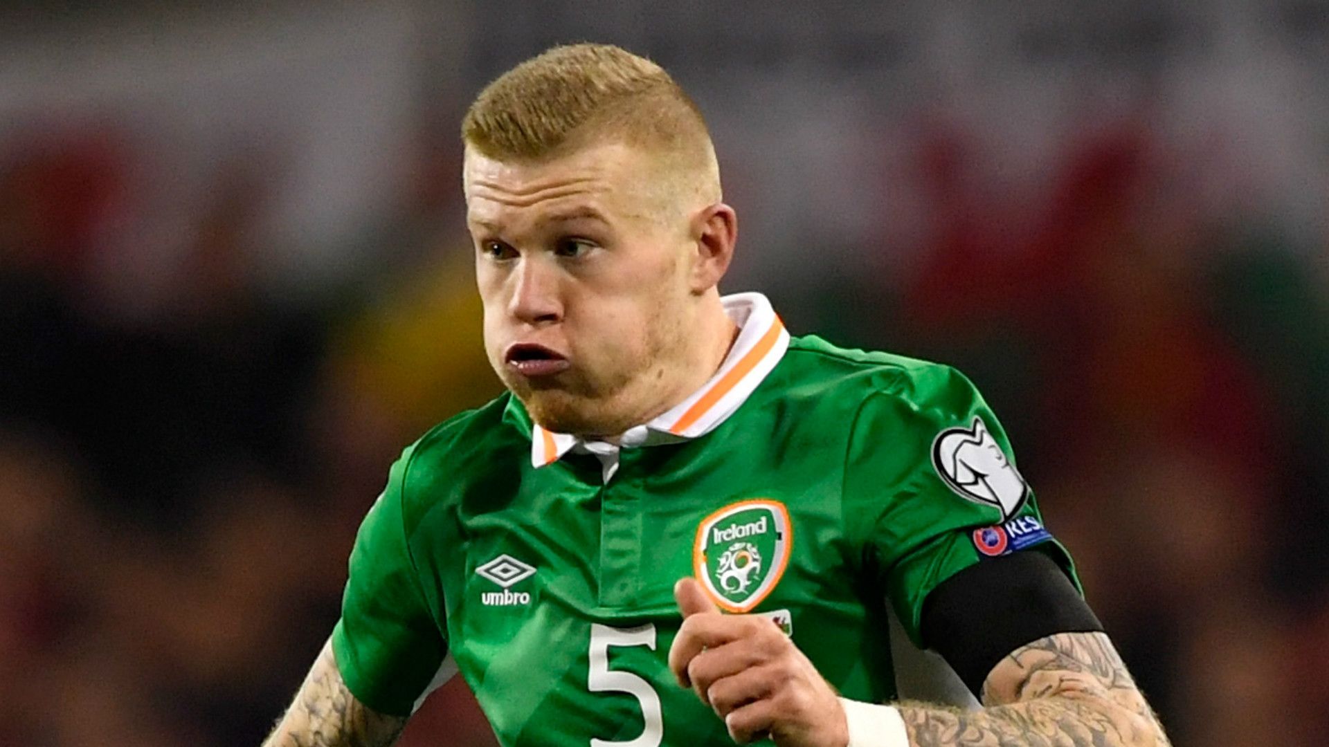 James McClean Republic of Ireland