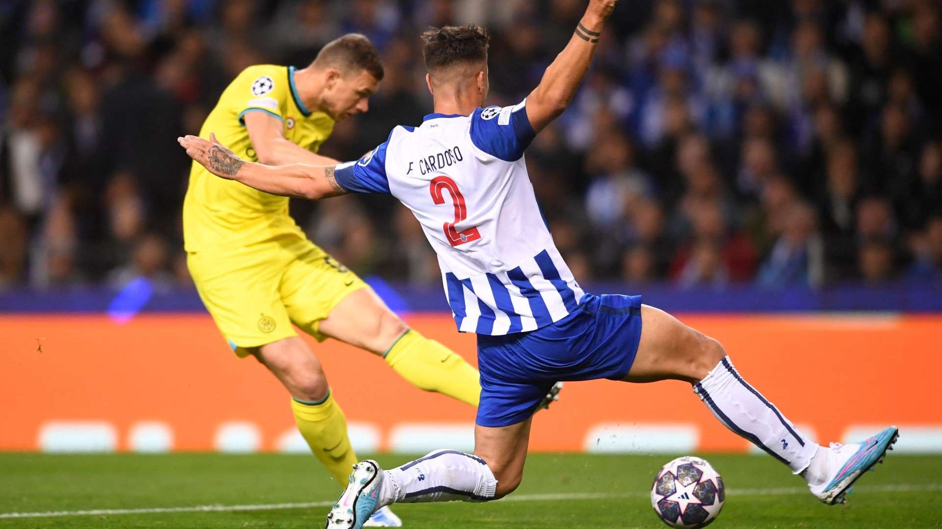 Edin Dzeko Porto vs Inter 2022-23