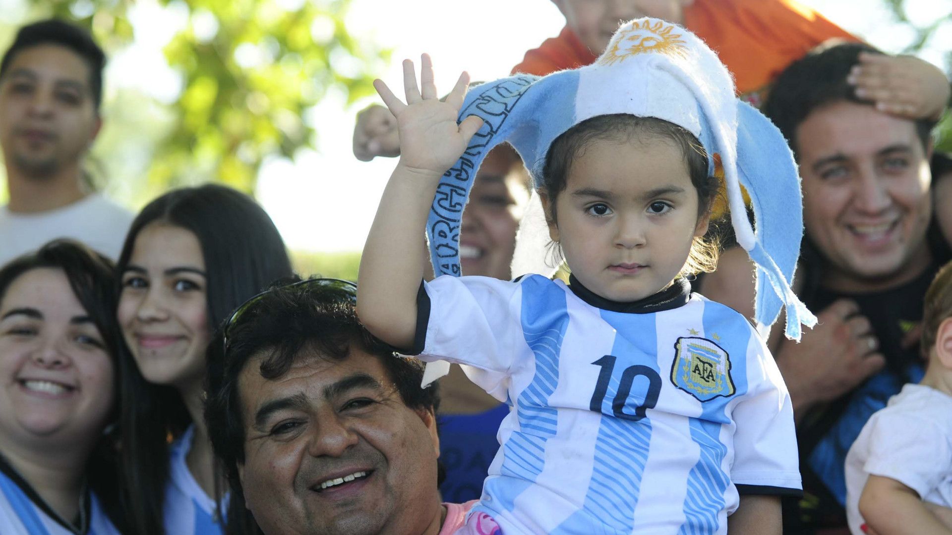 Argentina fans in Cordoba 27032016