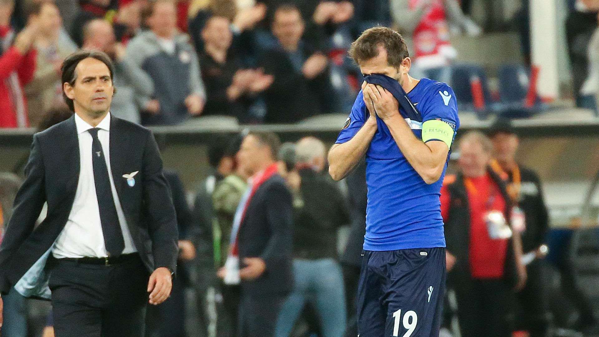 Senad Lulic Simone Inzaghi Lazio Red Bull Salzburg