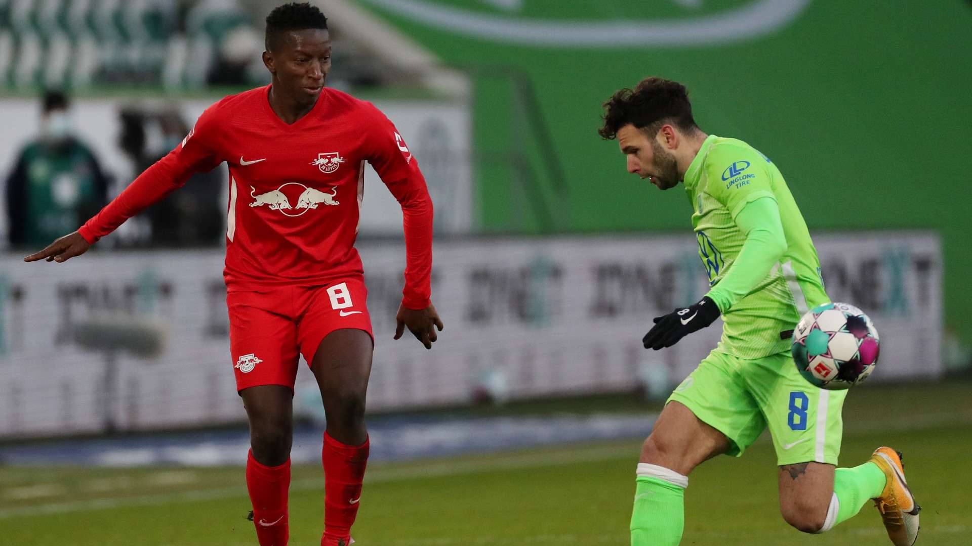 RB Leipzig vs. VfL Wolfsburg Steffen Mukiele 03032021