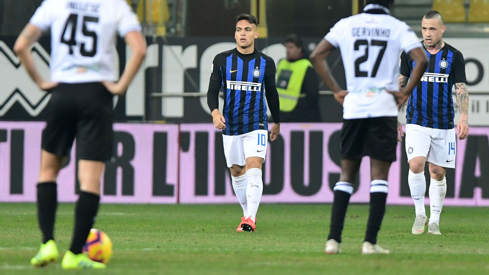 Lautaro Martinez Parma Inter Serie A