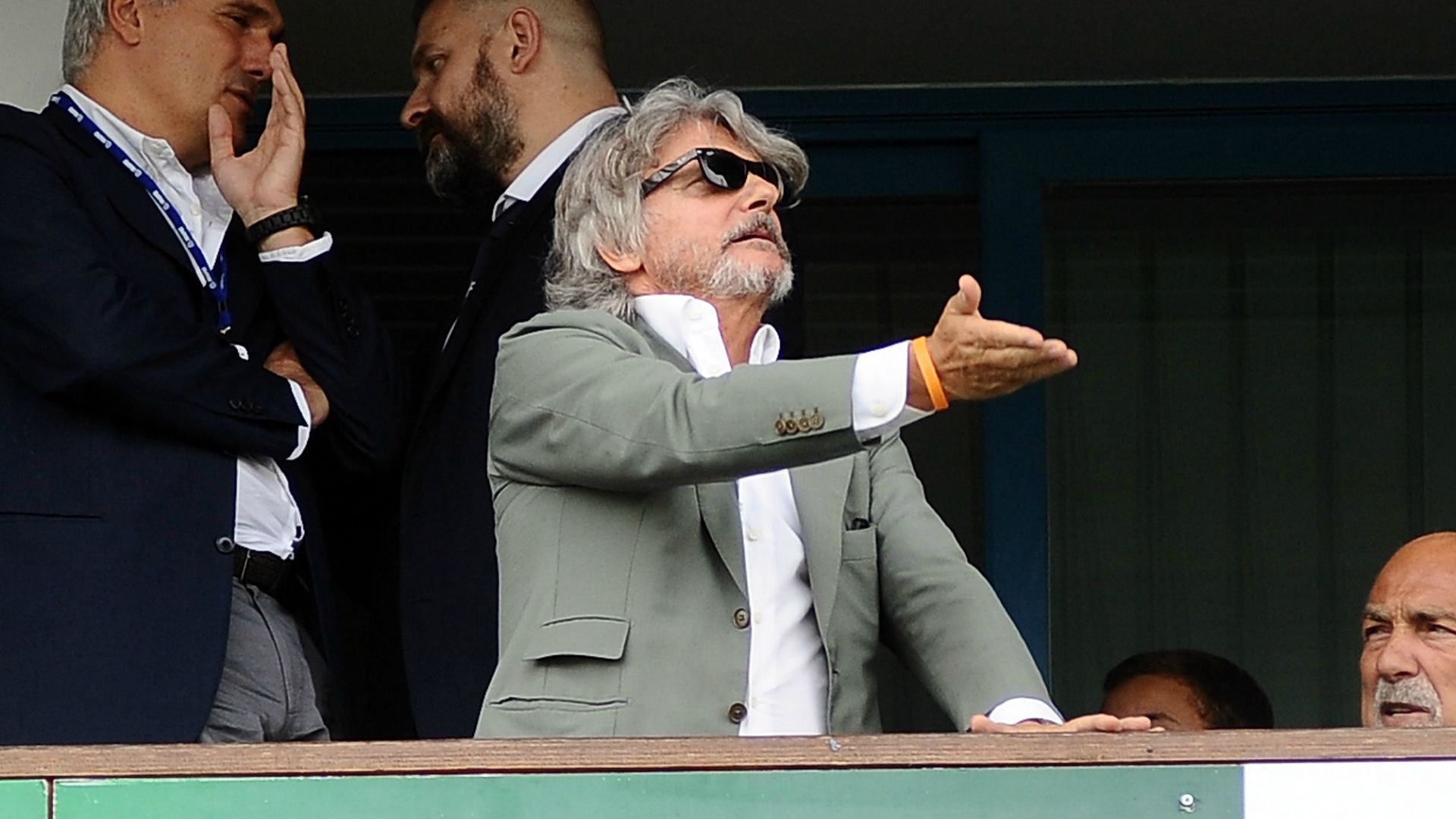 Massimo Ferrero Sampdoria chairman Serie A