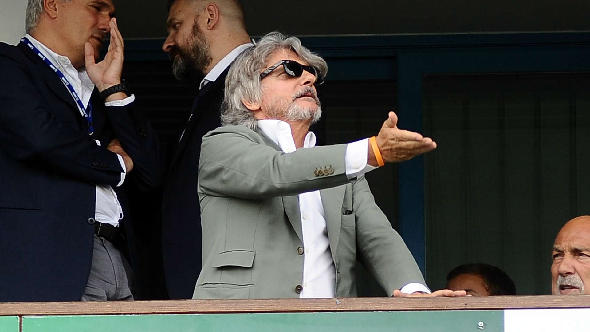 Massimo Ferrero Sampdoria chairman Serie A